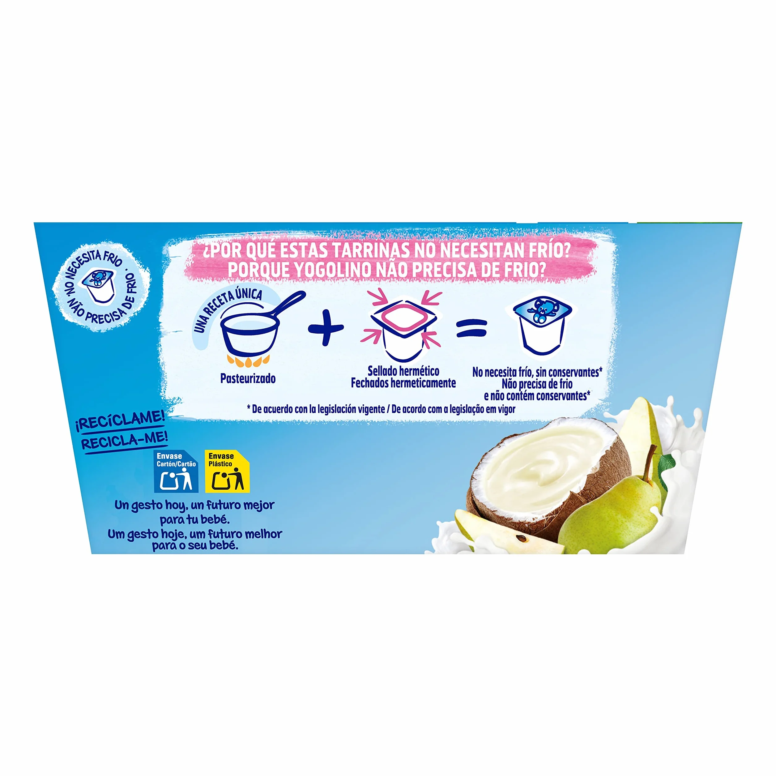 NESTLÉ YOGOLINO Coco Pera 4x90g od 6 miesięcy