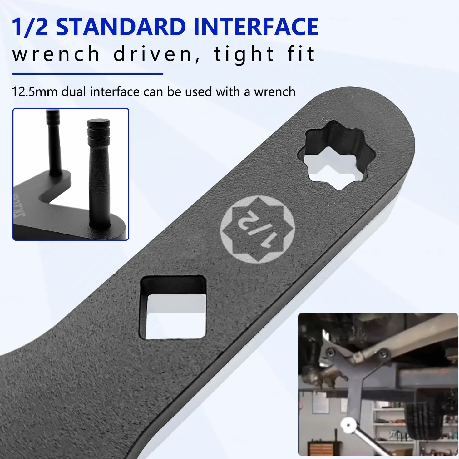 ZKTOOL Herramienta de Palanca de Brazo de Control Inferior de Suspensión, Herramienta de Extracción de Gancho de Barra de Suspensión, Herramienta de Buje de Suspensión
