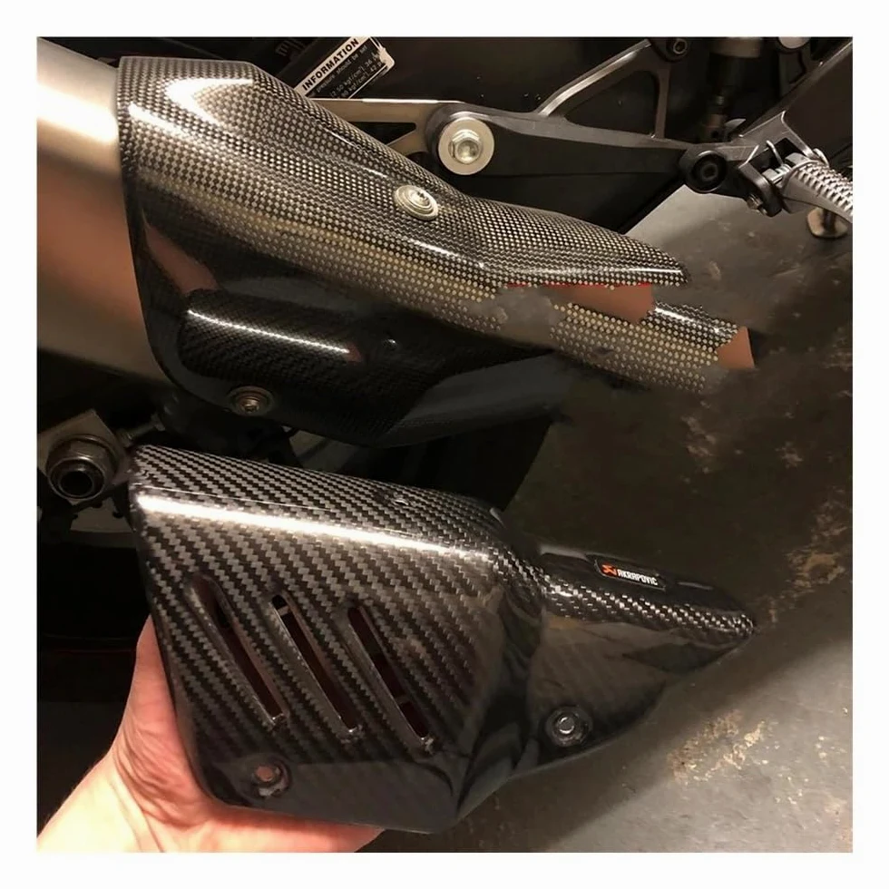 Tubo Escudo Térmico para R1 R3 R6 Silenciador De Motocicleta Tubo Protección Protector Térmico Cubierta De Tubo Cubierta De Silenciador De Escape