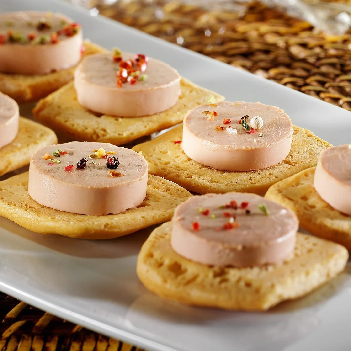 MALVASIA Mousse de Foie de Pato Lote Gourmet 3 Latas 200g Tradicional Ciruelas Trufa Sin Gluten