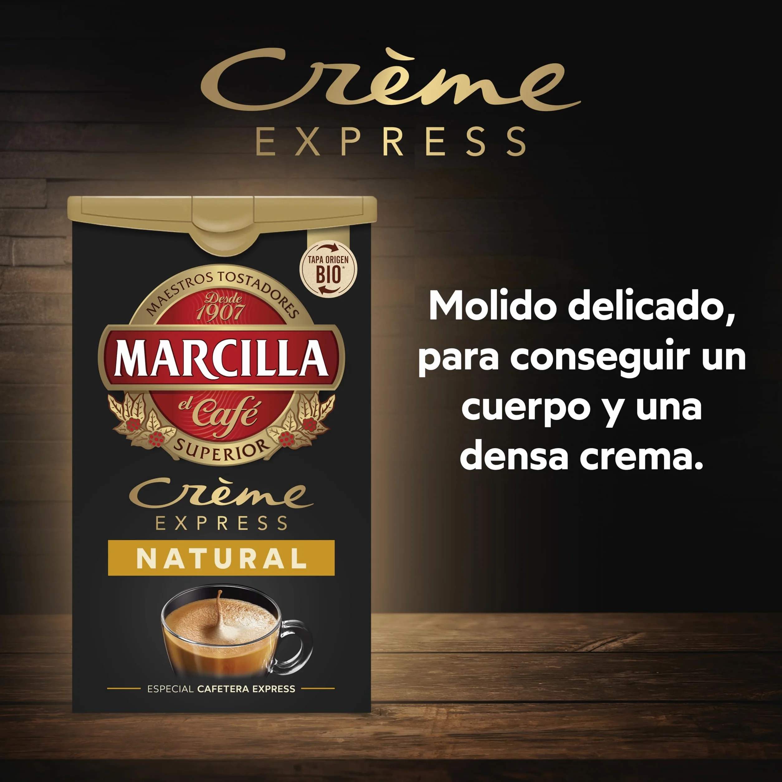 Marcilla Café Molido Crème Express Natural 250g