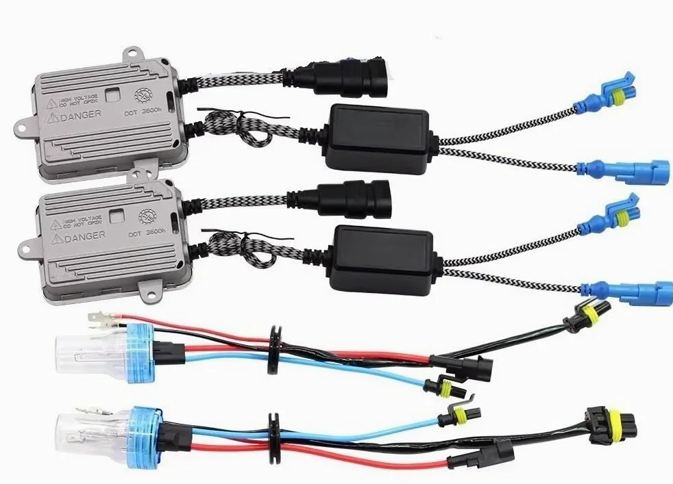 HID Xenón Balasto Kit De Balasto De Luz Antiniebla De Bombilla De Xenón HID para Coche H7 H1 9005 HB3 9006 HB4 H3 H8 H9 H11 881 880 9012 HIR2 55W Xenón HID Lastre(4300K Warm White,H7)