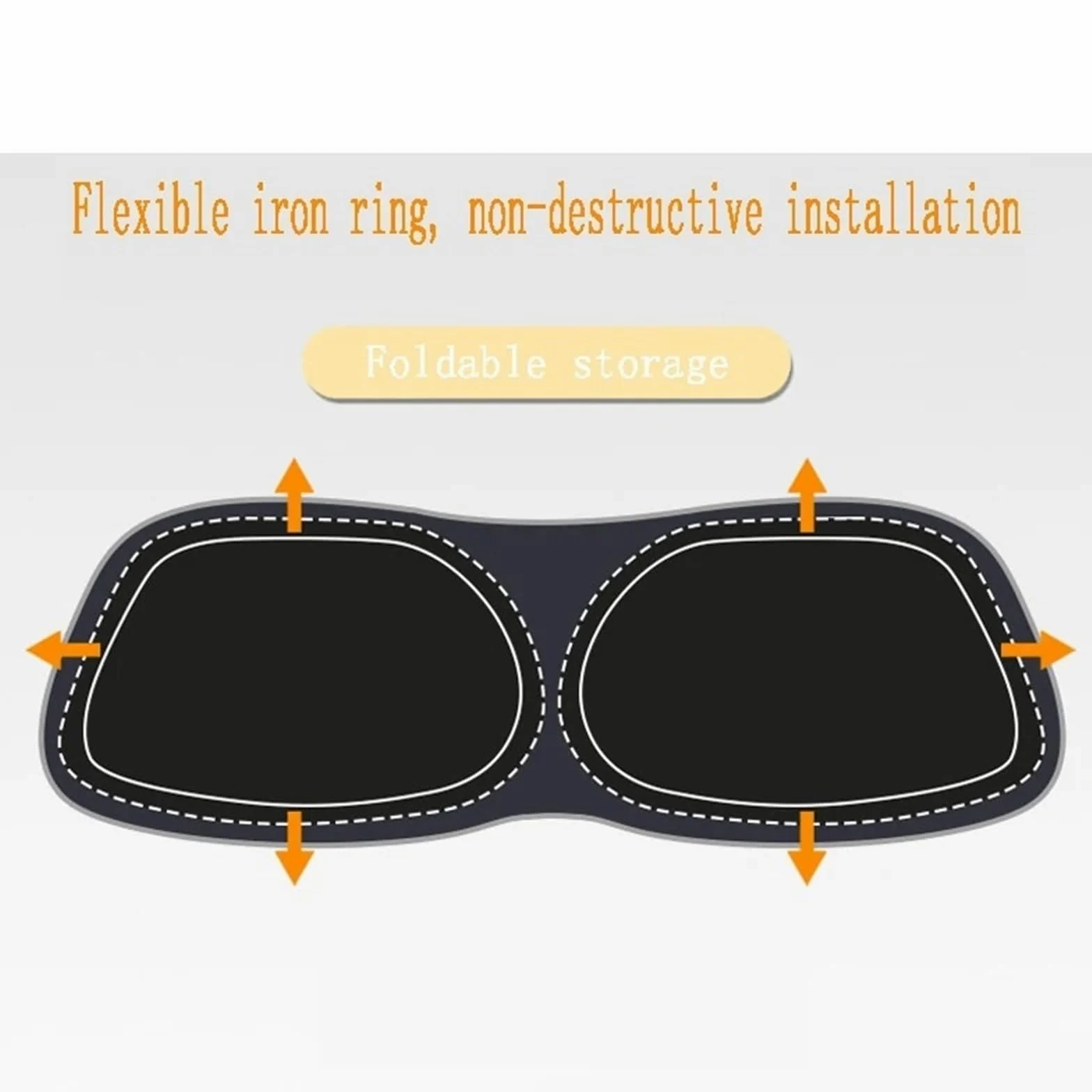 Parasoles Coche para Toyota para CHR 2016-2023, Parasol para Parabrisas Nano-Insulat, De Ventana Frontal, Visera, Accesorios Interiores Coche