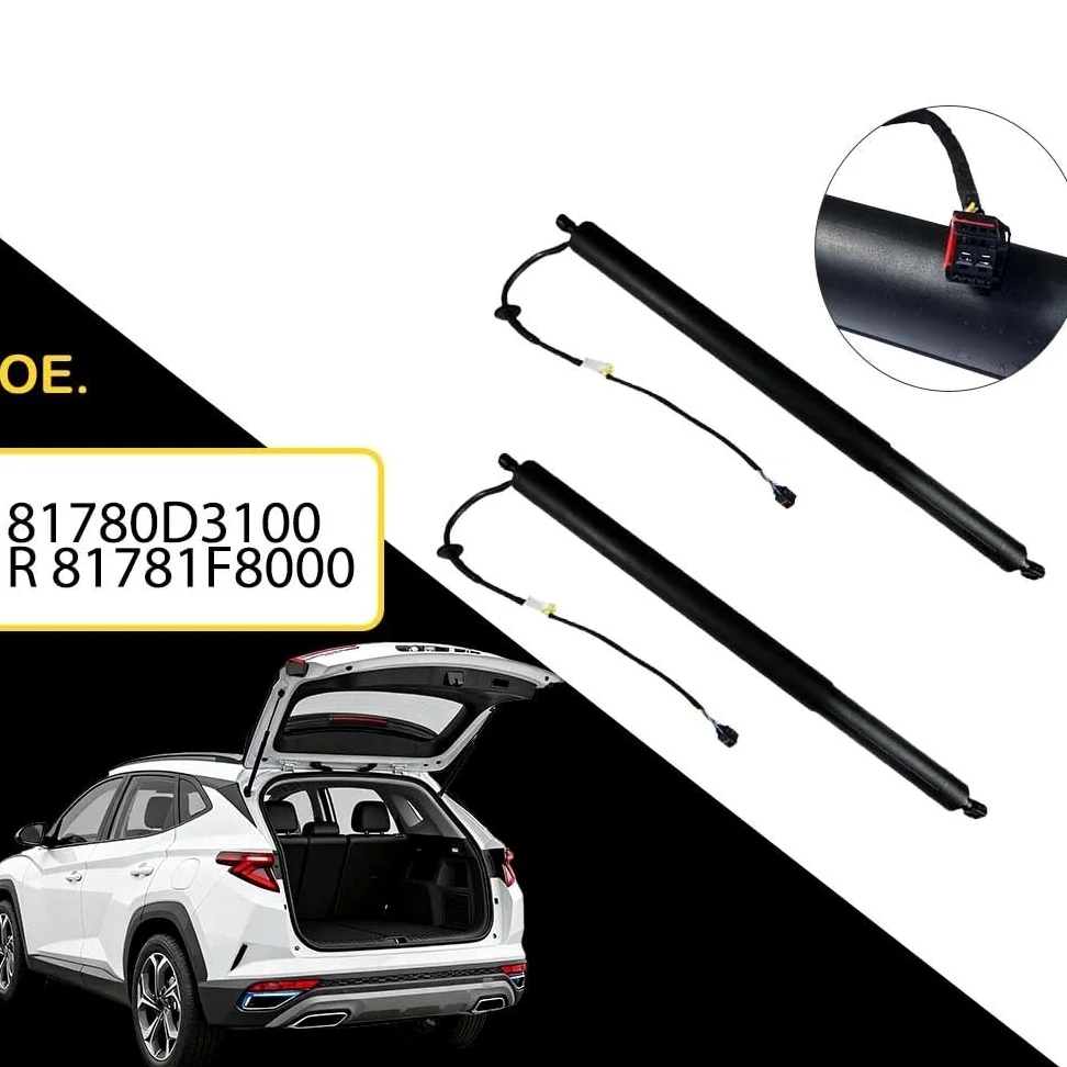 Tirante Portón Trasero Puntales eléctricos para puerta trasera aptos para ajuste moderno para Tucson 81780D3100R81781F8000 Pistón Puerta Trasera(1 piece Left)