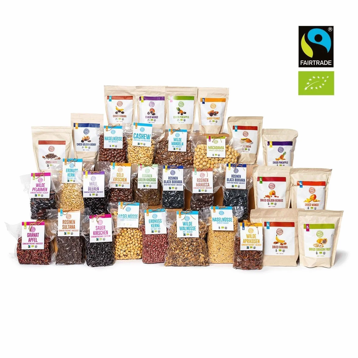 PAKKA Bio Cacao Nibs Ecológico Comercio Justo 1 kg