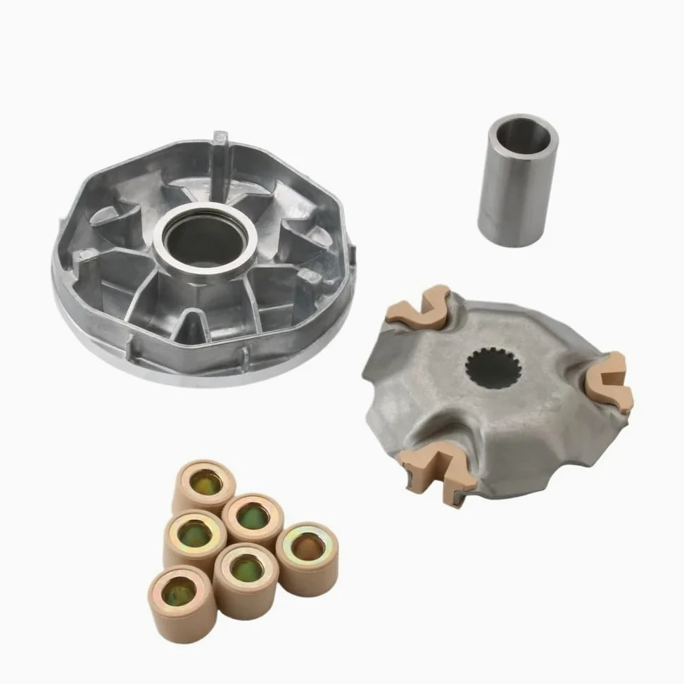 Kit de Peso de Rodillo variador de Scooter de 18,5 g Compatible con UZ125 125CC UT125 125CC GSR125 125CC Skywave125 125CC Skydrive125 125CC Address125 125CC Reemplaza 21120-33G00