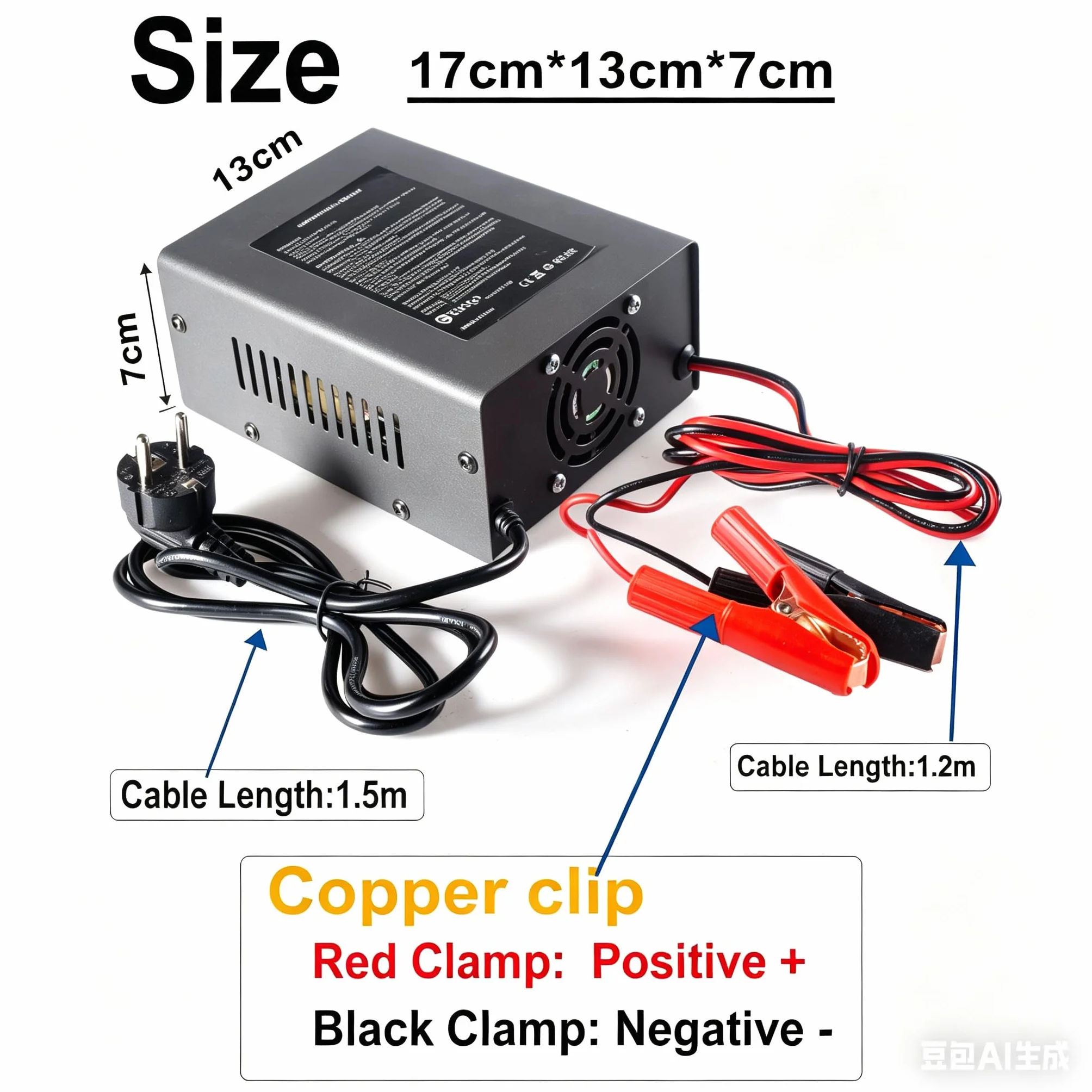 Etrogo Cargador Coche 12V 24V 10A 250W de Pulso Inteligente con Función Automática de Detección Reparación Mantenimiento con Pantalla LCD