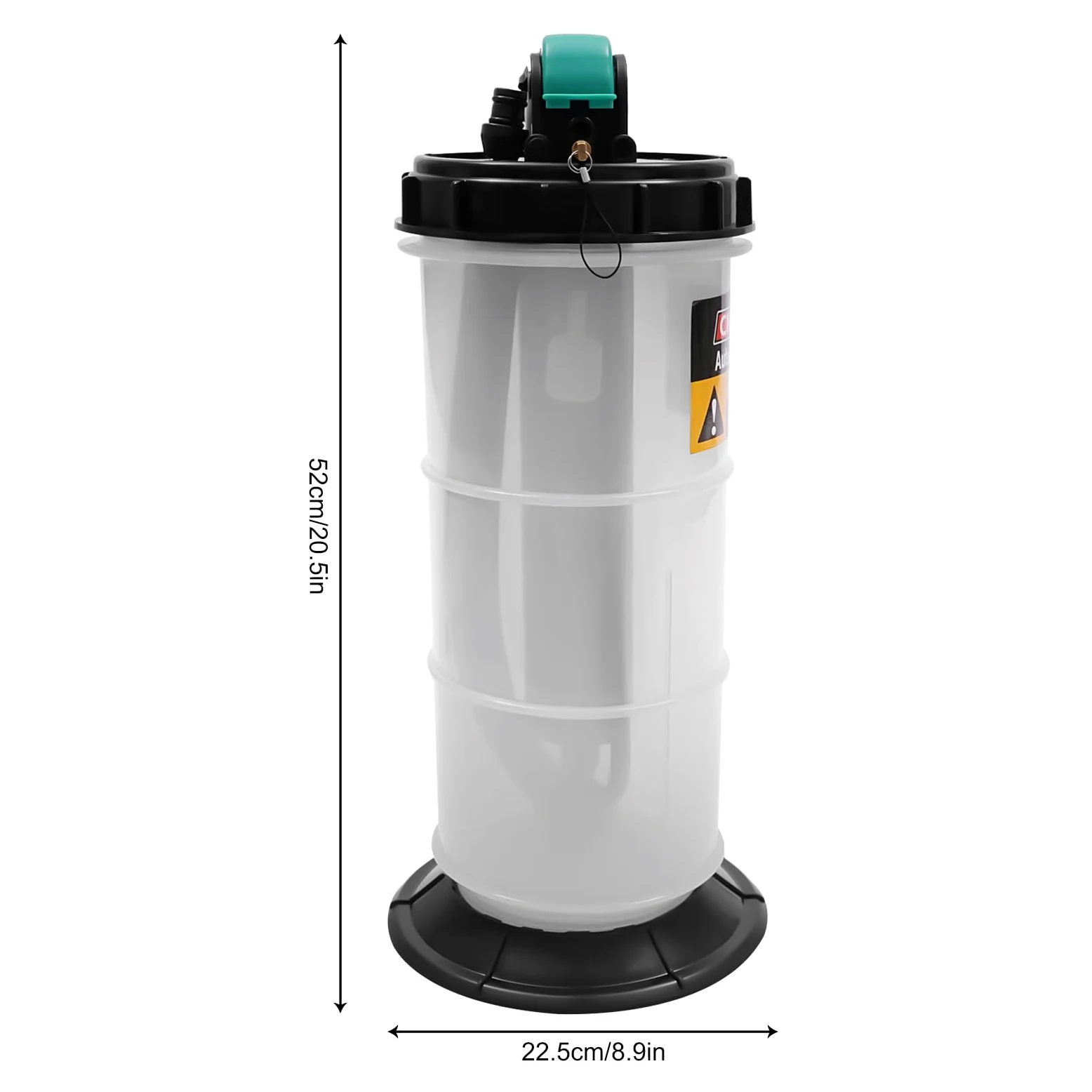 Bomba de aspiración de aceite de 5,3 L, aspirador de líquido manual con 4 mangueras, cambio de aceite, bomba de extracción de líquido de frenos, bomba de extracción de líquido de frenos para aceite de