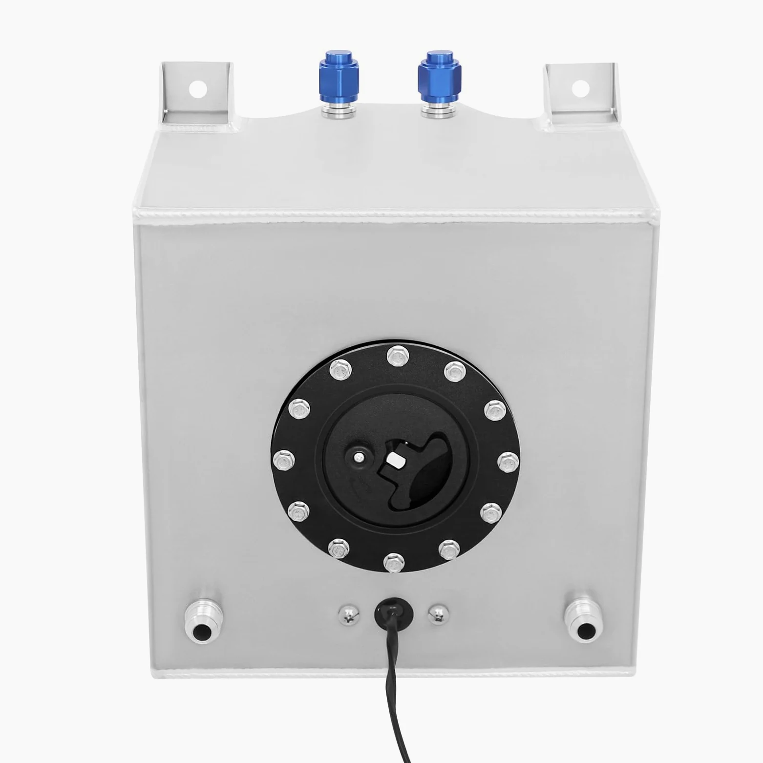 Depósito de combustible de aluminio 20 l con sensor de nivel de aceite para deportes de motor camiones todoterrenos