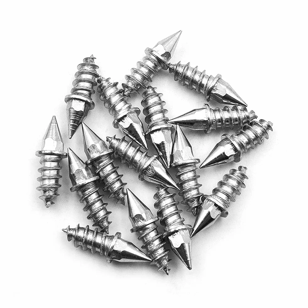 Perno de Neumático Antideslizante 27 mm, Clavos para Cadenas de Nieve de Coche, 50 Piezas