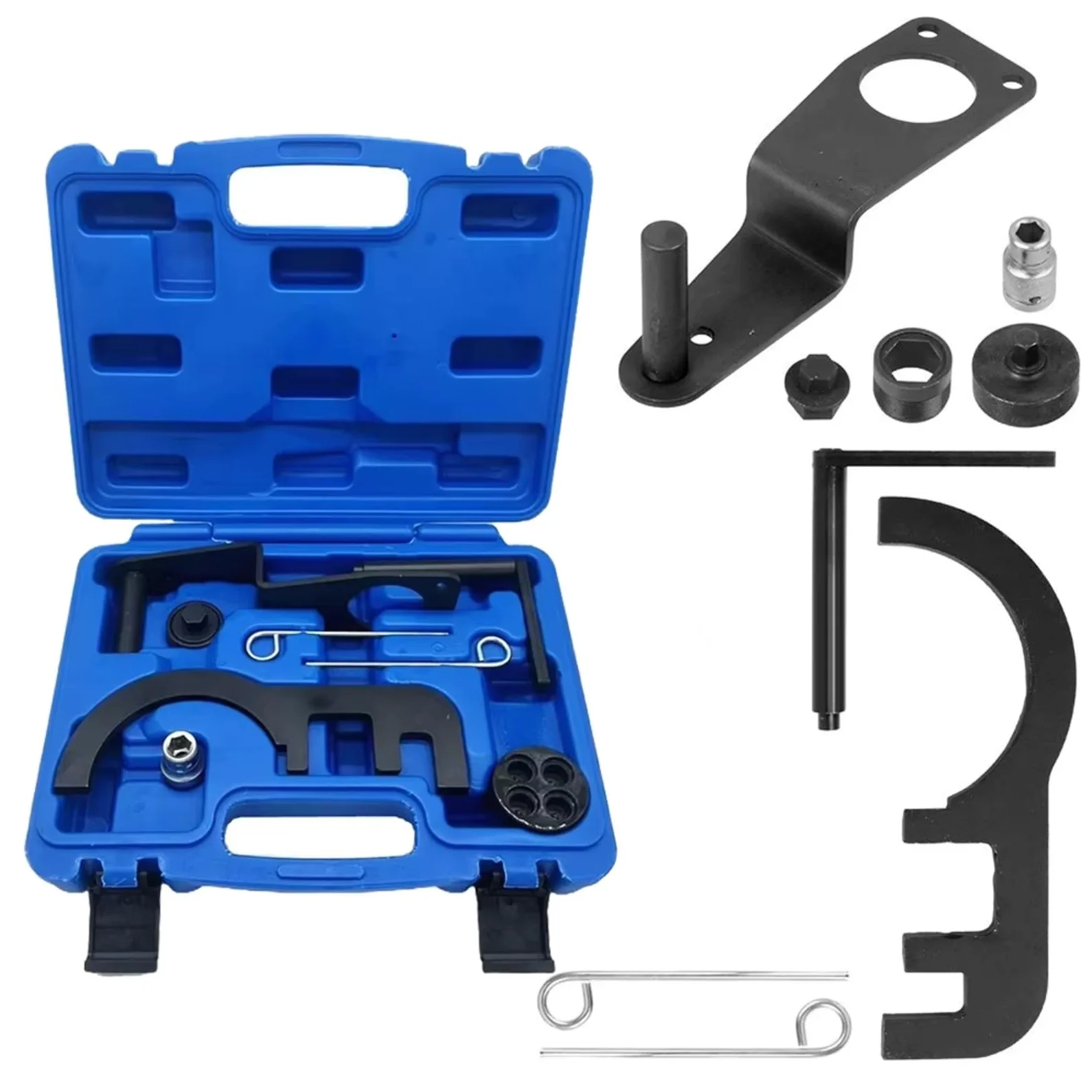 Compatible Con Para Motores Diésel N47 N47S N57 N57S 1.6 2.0 3.0 320d 520d Juego Bloqueo Ajuste Herramienta Sincronización Motor Para Árbol De Levas Doble Pasador bloqueo del tensor