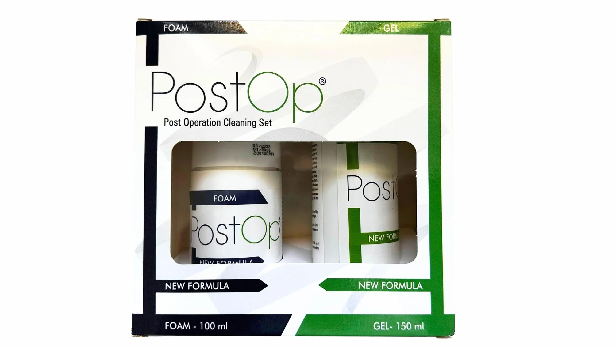 PostOp Kit post trasplante capilar champú espuma gel hidratante para FUE FUT