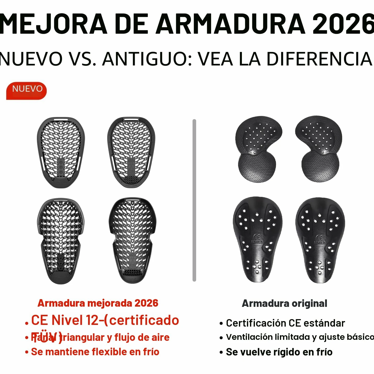 CTBQiTom Pantalón Moto para Hombre con Revestimiento Protector de aramida Pantalón de Moto con Coraza Desmontable CE