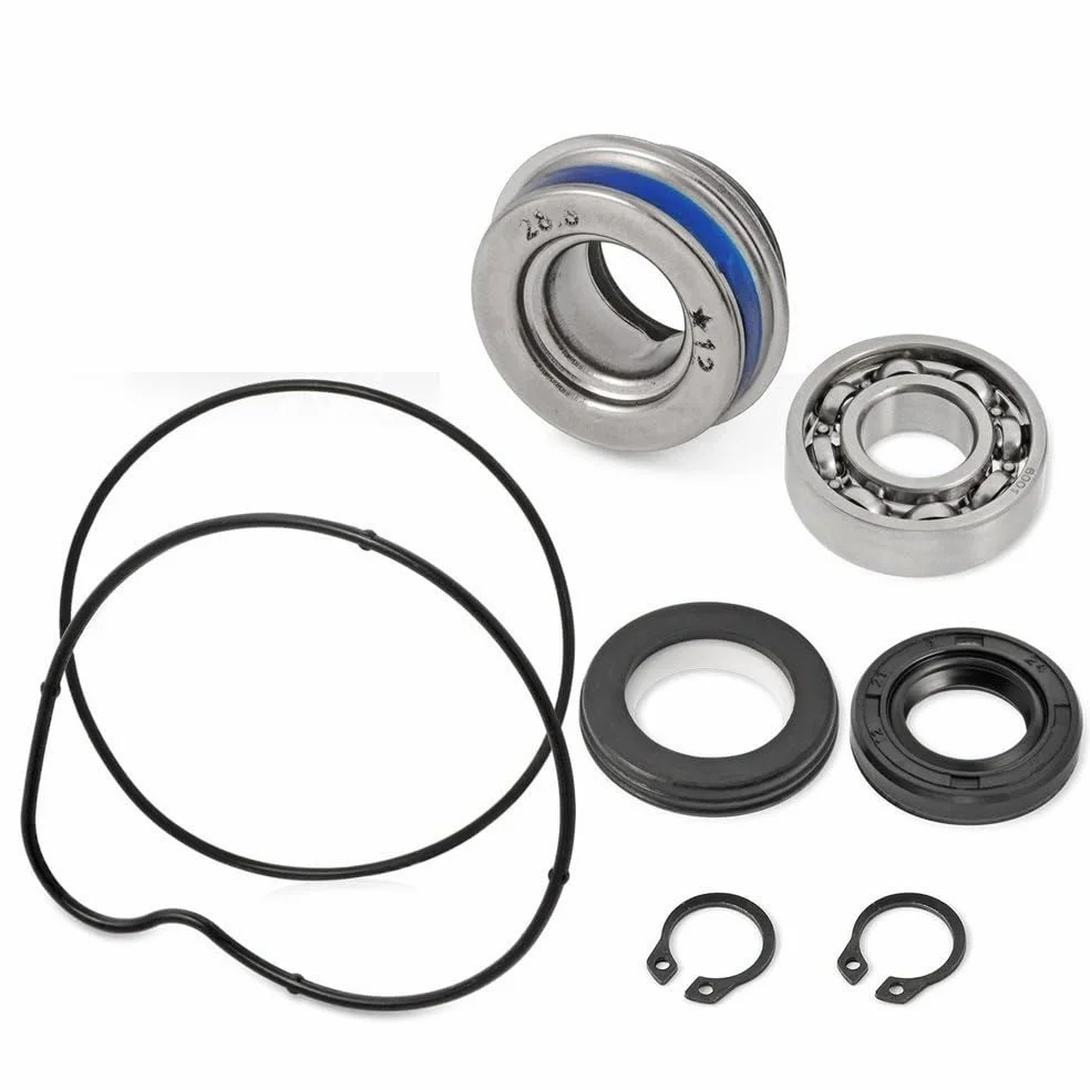 bomba agua con motocicleta Ajuste para Yamaha Fit para Raptor 660 660R YFM660R 2001-2005 Kit de reconstrucción de sello de bomba de agua Junta tórica de rodamiento Bomba de agua