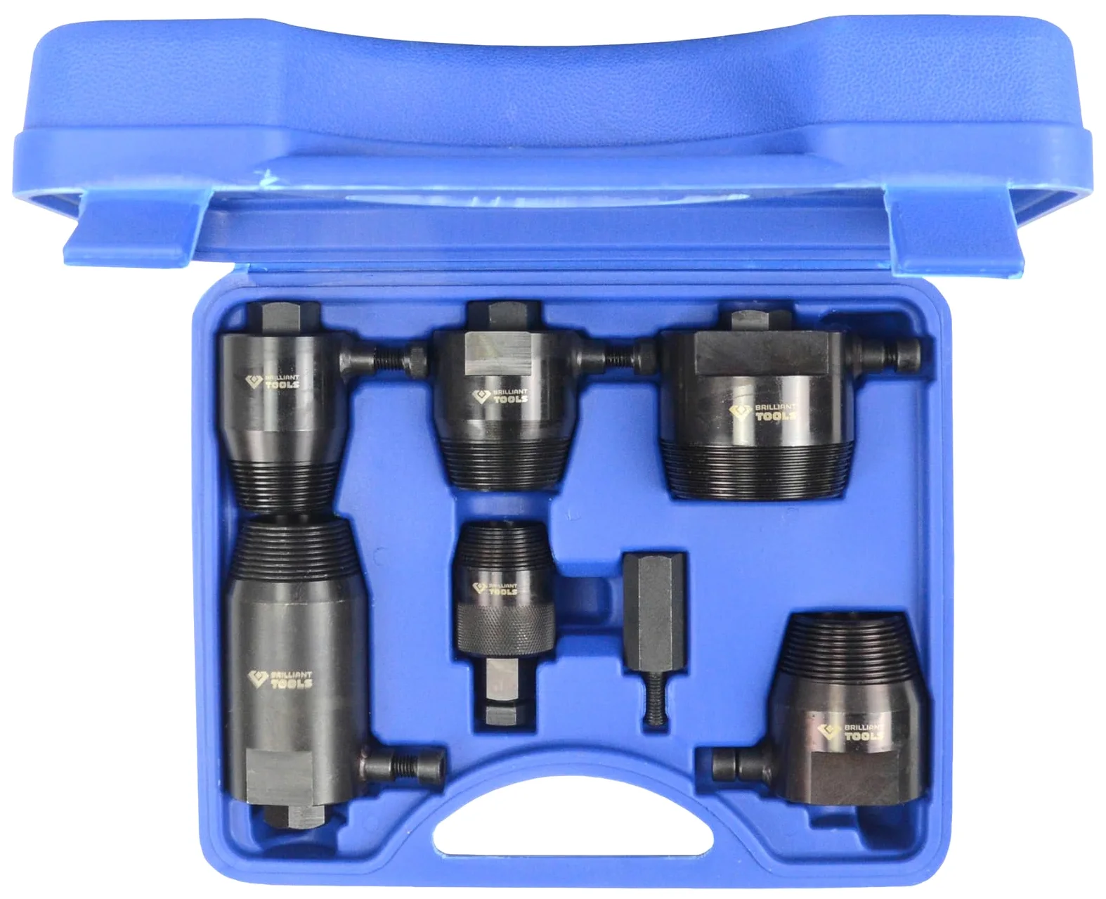 BRILLIANT TOOLS BT542070 Juego de extractores de retenes radiales de cigüeñal/árbol de levas para VAG [Powered by KS TOOLS]
