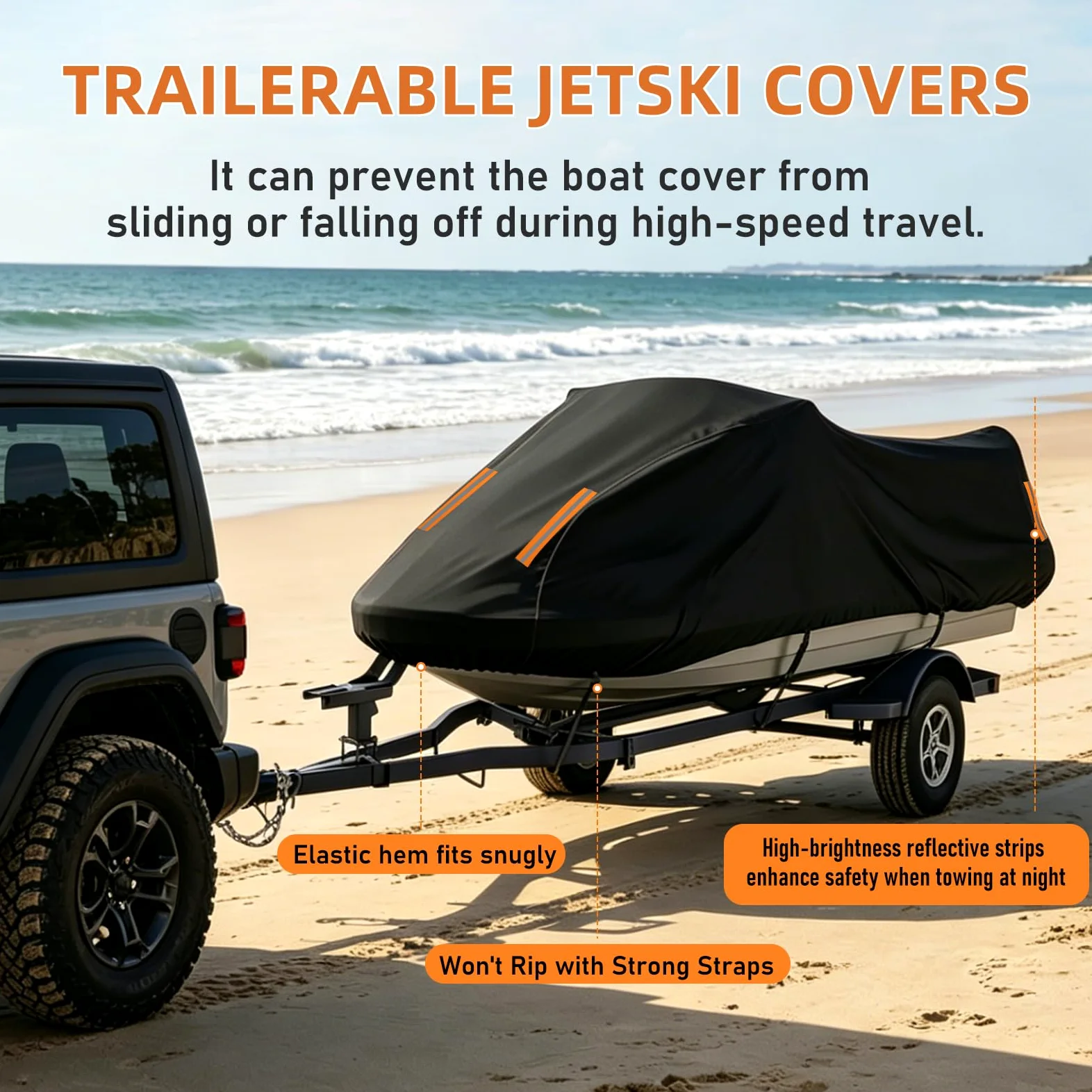 Funda Impermeable para Moto acuática para Sea-Doo GTX 300 2022-2024,Fundas Motos acuáticas 300D Oxford,Resistentes Rayos UV y para Todo Tipo de Clima con Bolsa de Almacenamiento