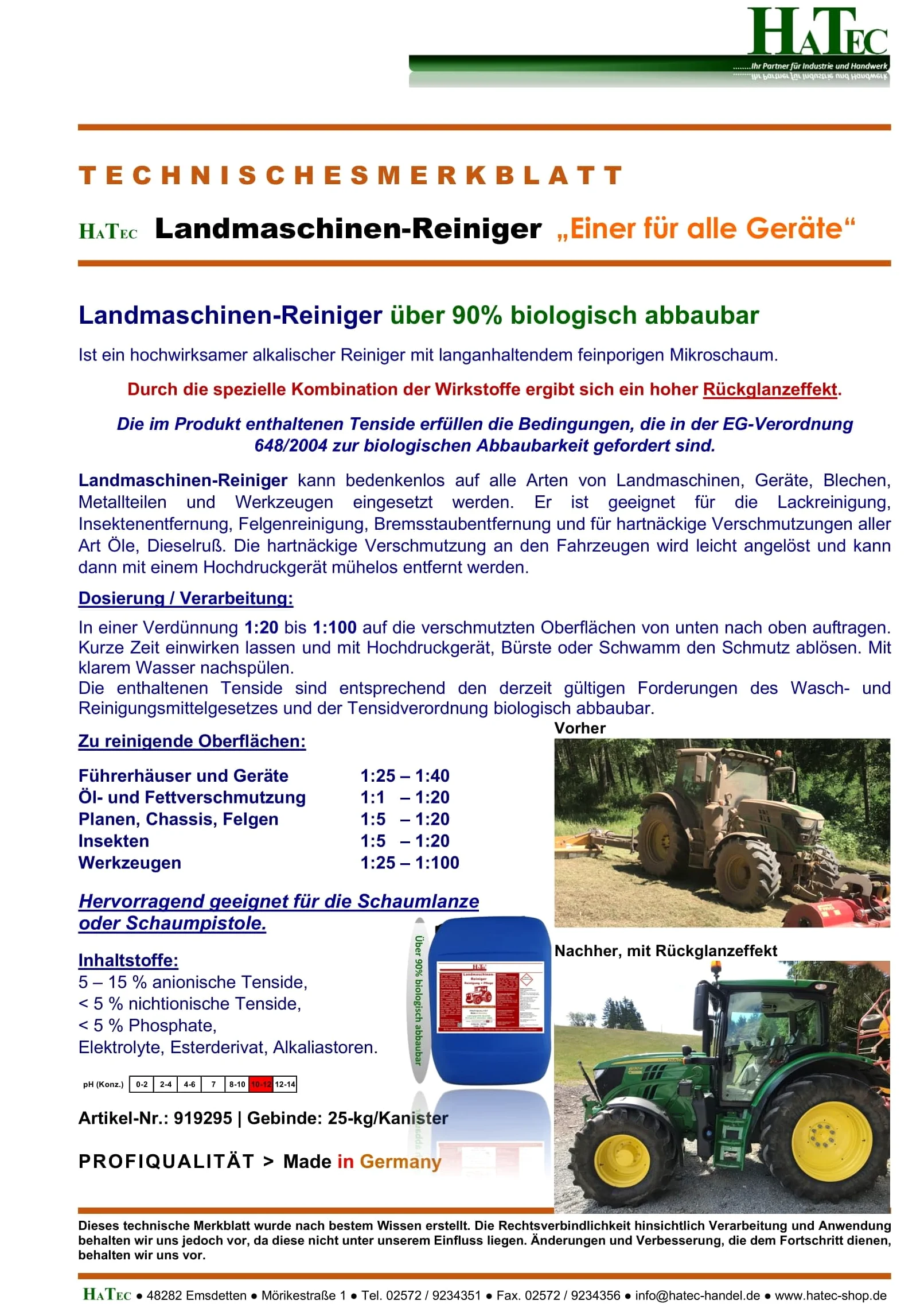 País Máquinas de limpiador 30 kg lavado + Cuidado, hochwirksamer alkalischer limpiador para su uso como