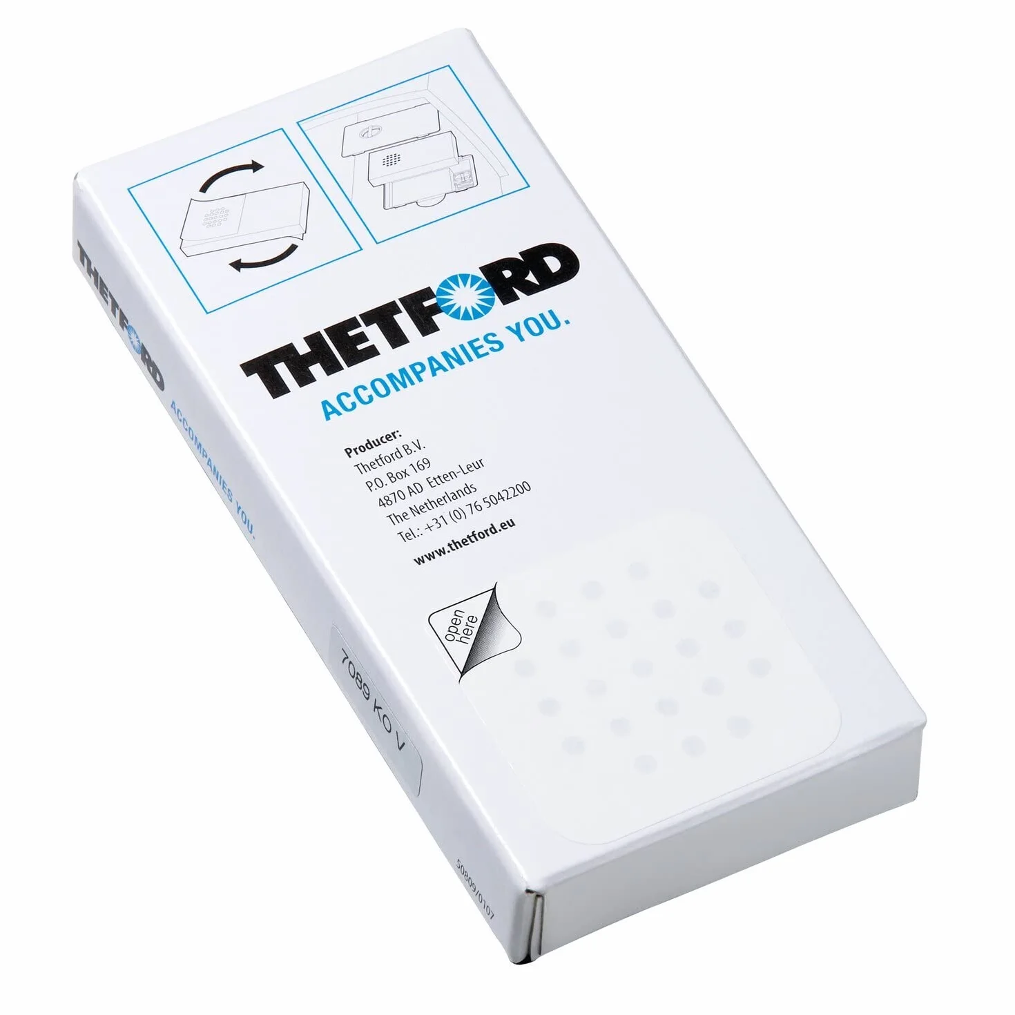 Filtro repuesto para ventilador automático de Cassette C250 Thetford
