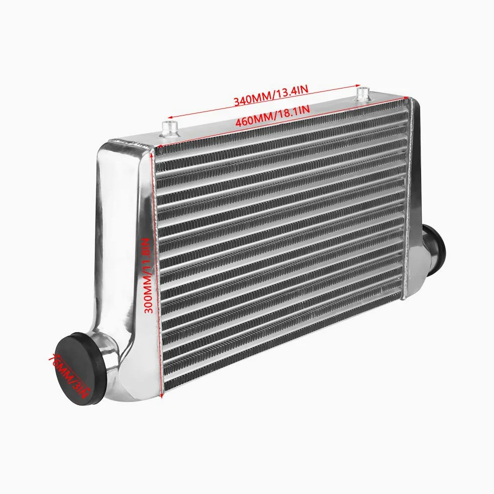 Kit de Intercooler Montaje Frontal, Aluminio, Equipos de refrigeracin Turbo del Motor del Coche Ventiladores y Kits Ventiladores y Kits