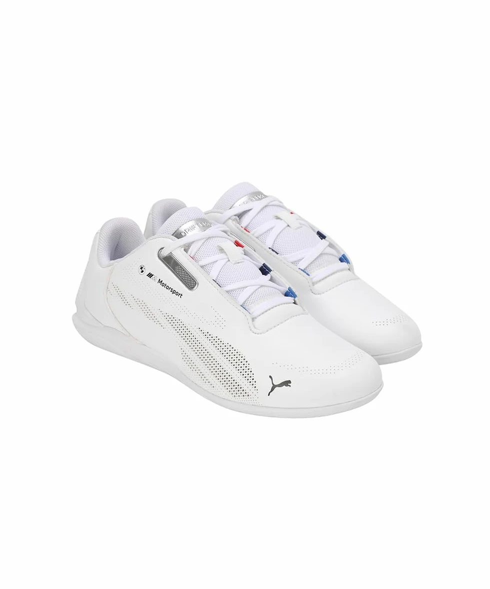 PUMA Zapatillas BMW M Motorsport Drift Cat Decima 2.0 Niño 38.5 White ┃Zapatillas de Motorsport Juvenil Unisex de Ajuste estándar