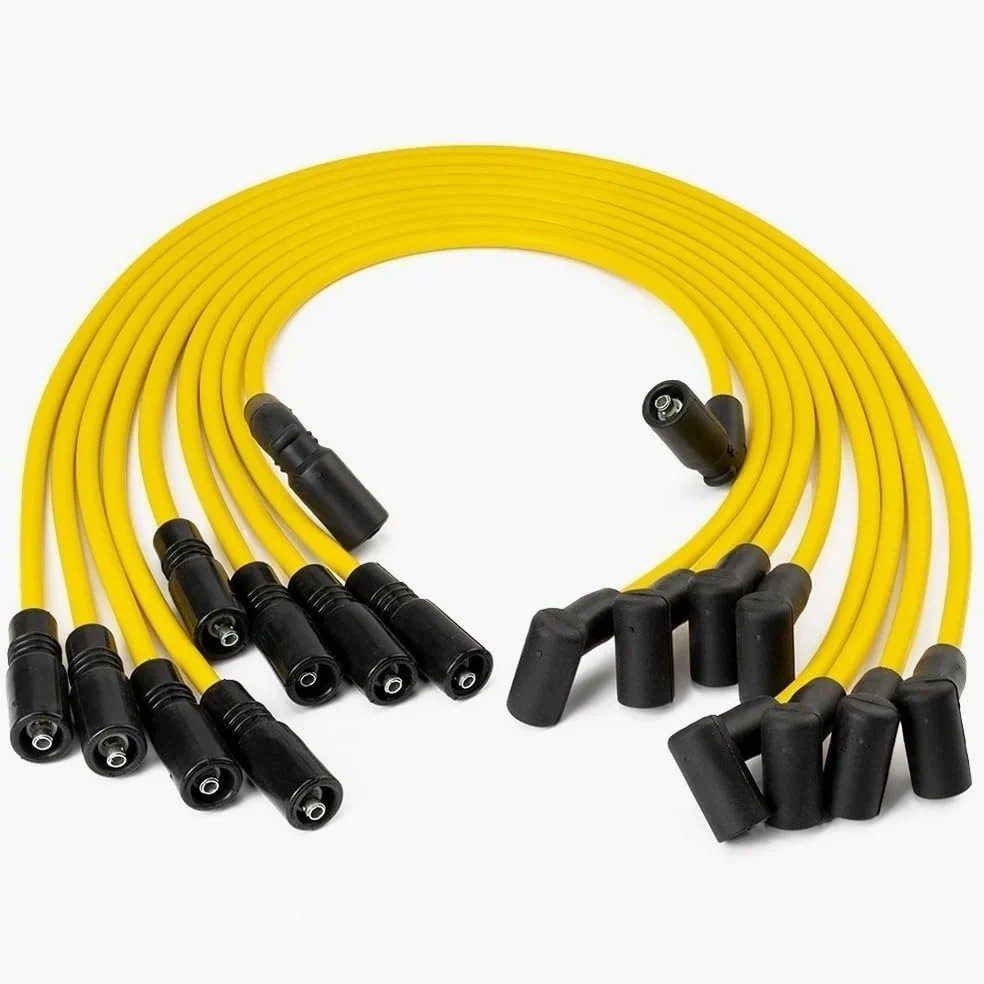 cables bujías coche Para Cadillac para Escalade 1999-2000 V8 5.7L | 96646 2X1197 9718Q 88862089 Cable de bujía de 0.315 in.