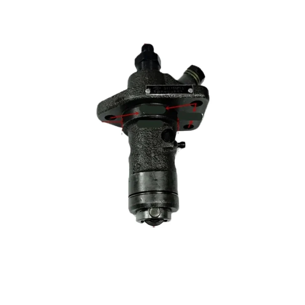 Bomba de inyección de Combustible 1 Pieza Compatible con L28 ZH1125 ZS1125 CF1125 Motor pequeño refrigerado por Agua de un Solo Cilindro de 4 Tiempos