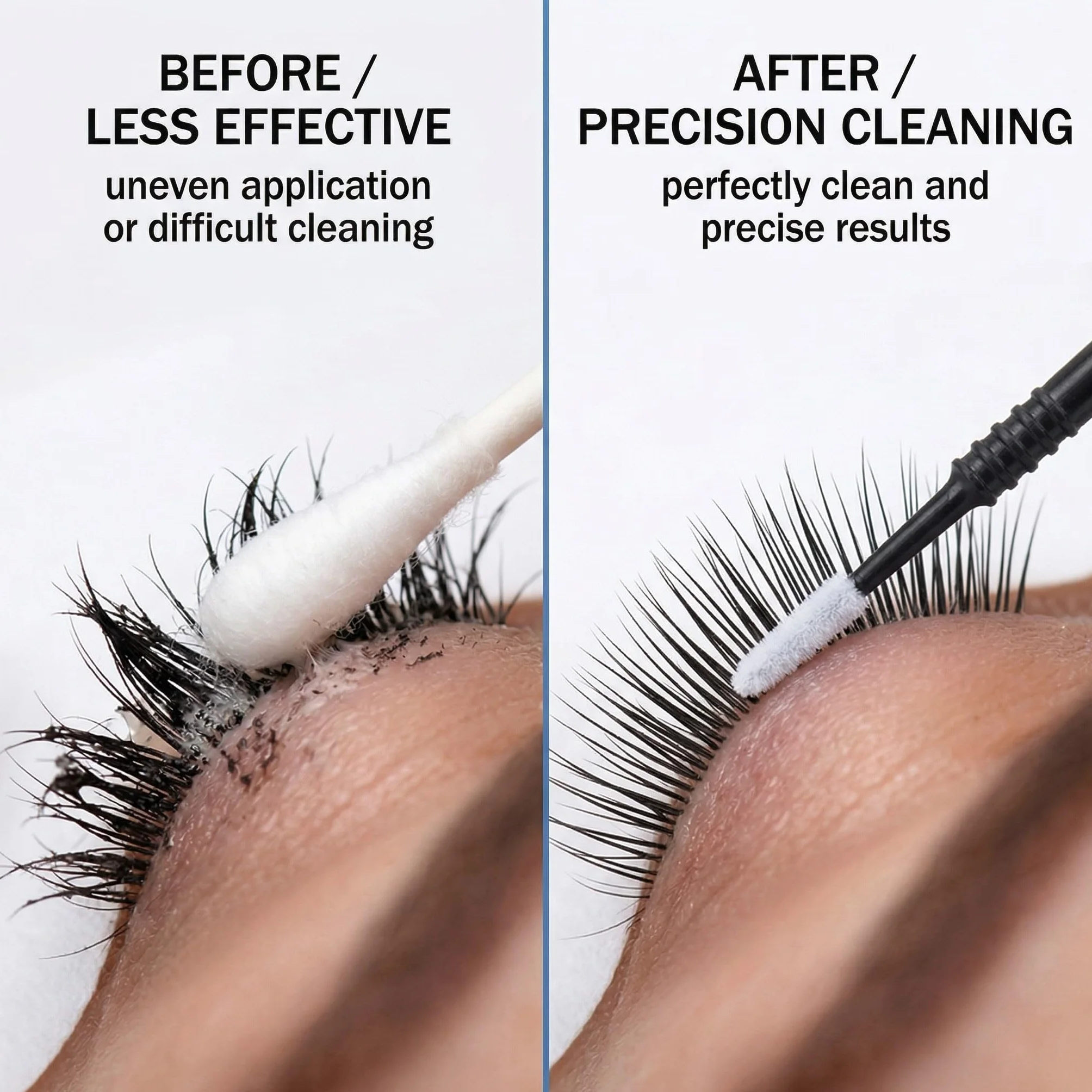 200 piezas pinceles desechables para labios pestañas aplicadores microfibra extensiones maquillaje