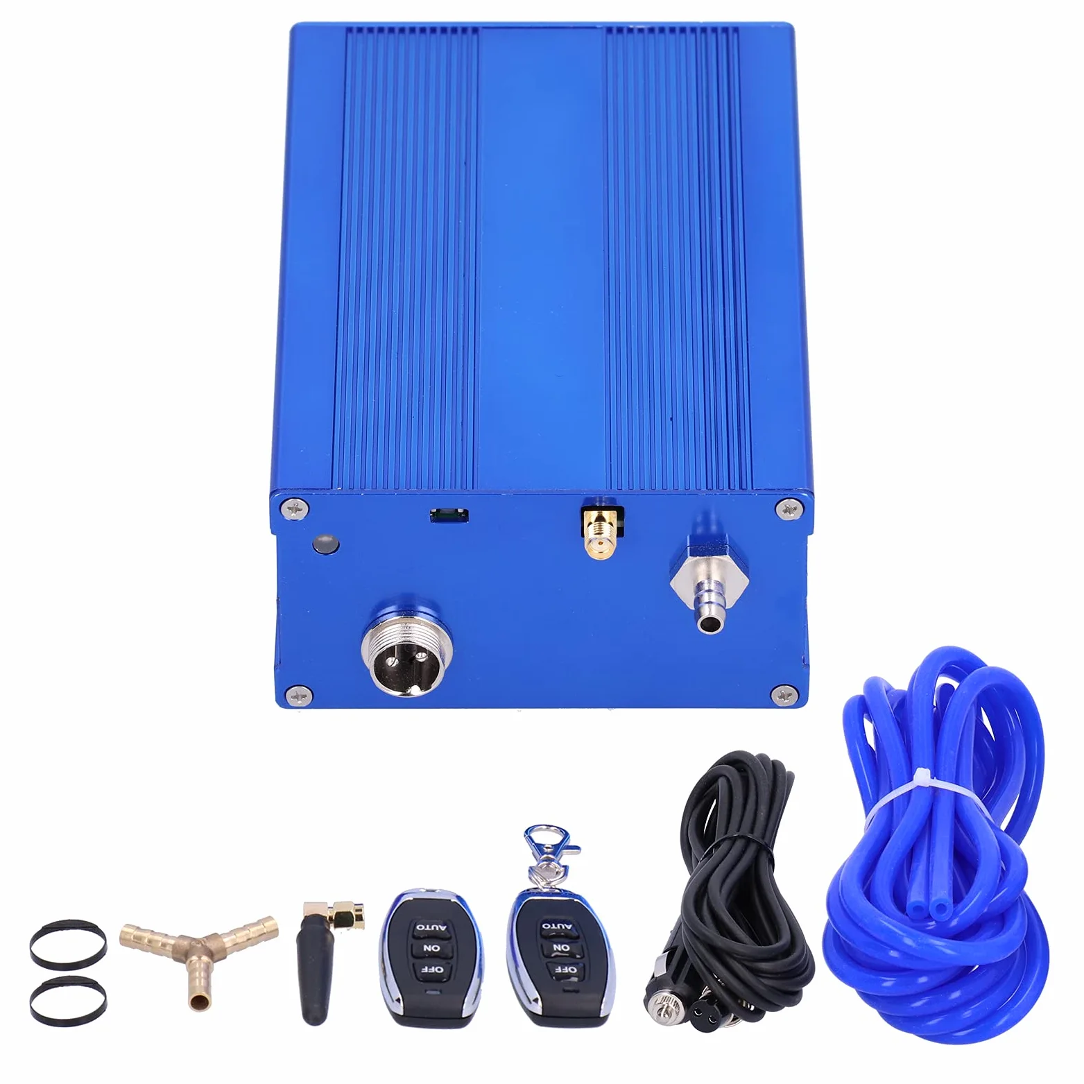 Kit de Válvula de Escape del Automóvil Dispositivo de Controlador de Vacío Eléctrico Azul, Modelos de Alta Confiabilidad Accesorios Automáticos