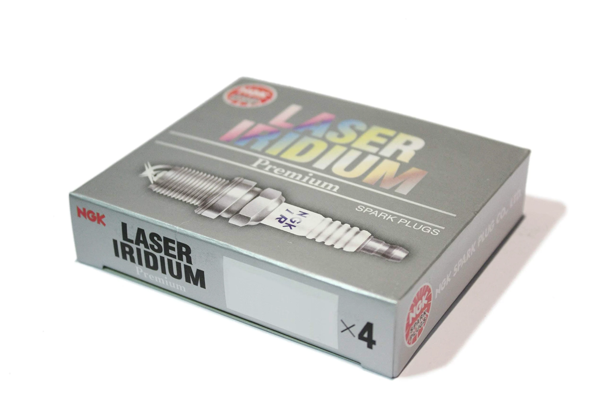 Ngk Láser Bujía de Iridio - ILZKBR7B8G-97968 (4 Paquete - 4 Piezas)