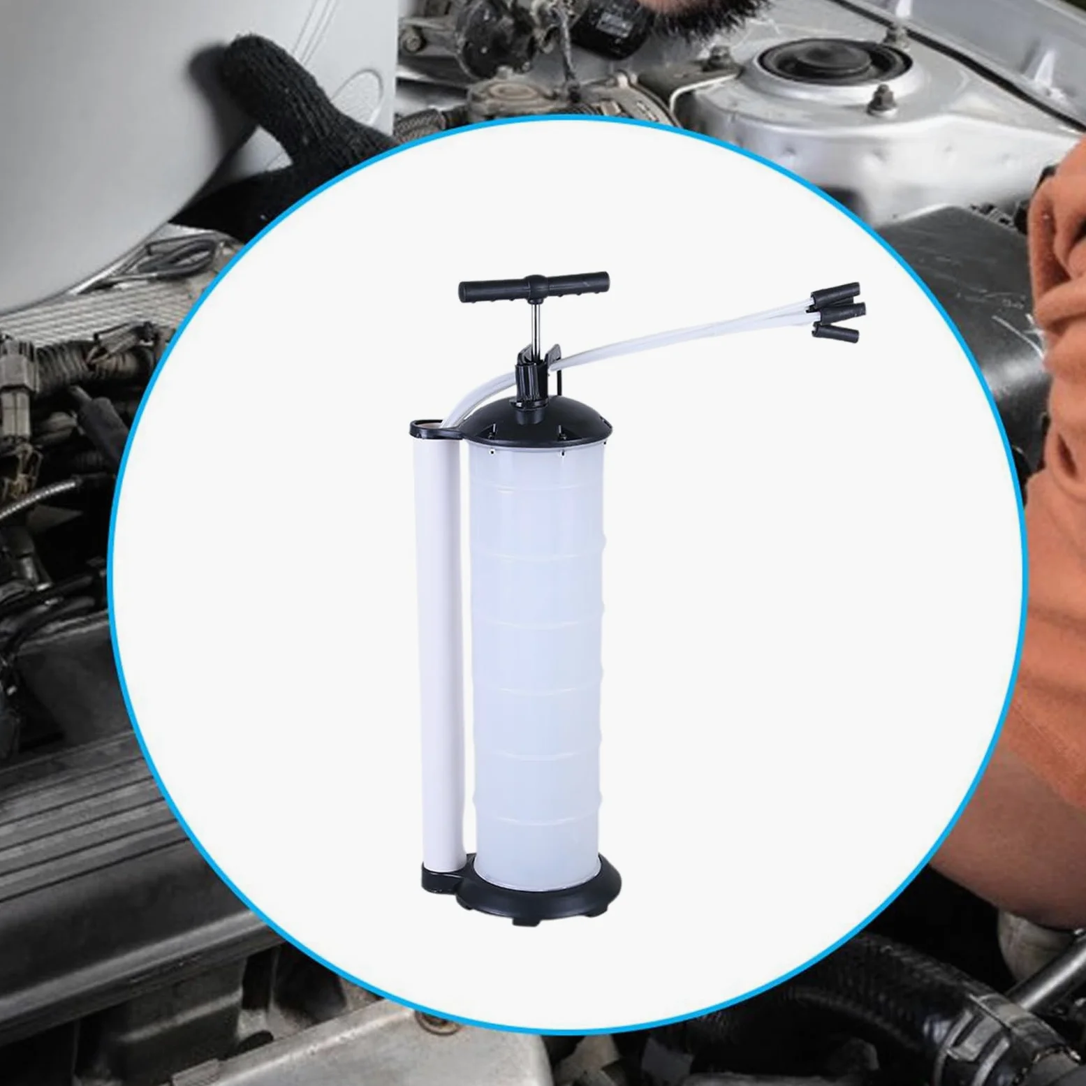 Bomba de fluido, bomba de transferencia de fluidos Extractor manual de y | Bomba de anti-lok de alta resistencia portátil Handheld Hand-Bread Duty-Duty, 7L Gran capacidad para Marine Automotriz