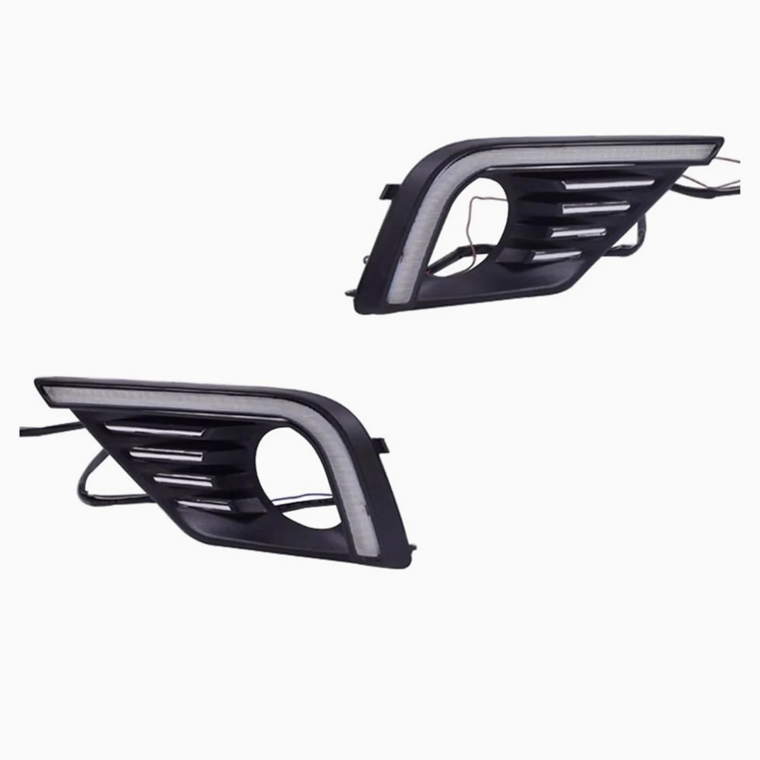 Para Nissan Para Altima Para Teana 2017-2018 Luces Diurnas LED DRL Ámbar Y Blancas Con Luz De Señal De Giro Faro Antiniebla Delantero