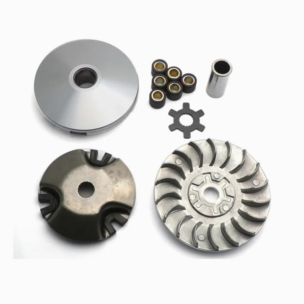 Piezas de reparación Ventilador de Rodillos del variador 1E40QMB de 50 CC, Compatible con Piezas de Motor de Motocicleta y Scooter de 50 18 mm
