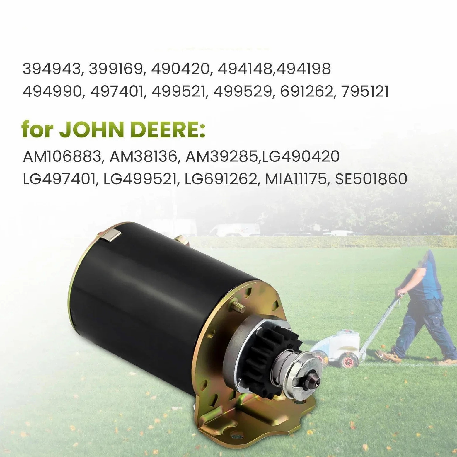 Controlador de bomba relé corte combustible arranque para cortacésped Briggs & Stratton Toro 16 dientes 106883 499521 5778 SBS0004