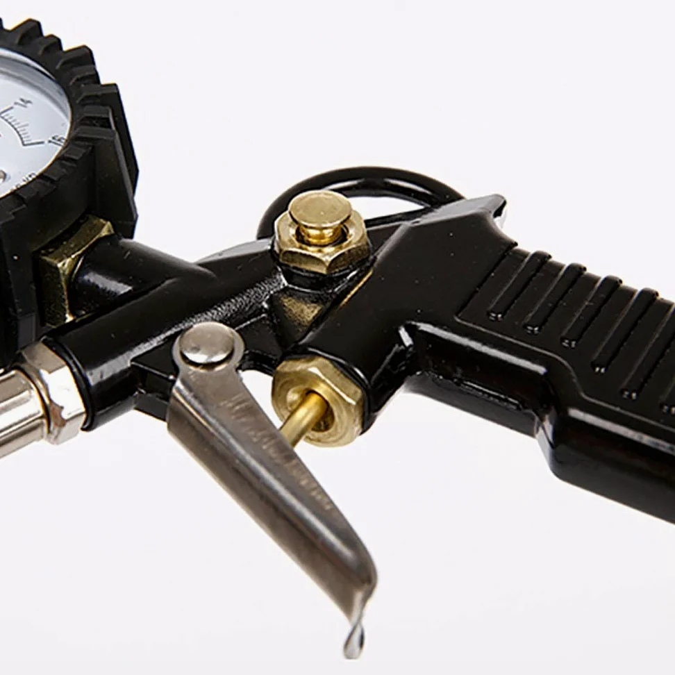 Manómetro para neumáticos, Detector de presión neumáticos, pistola aire carga, for mantenimiento(A3)