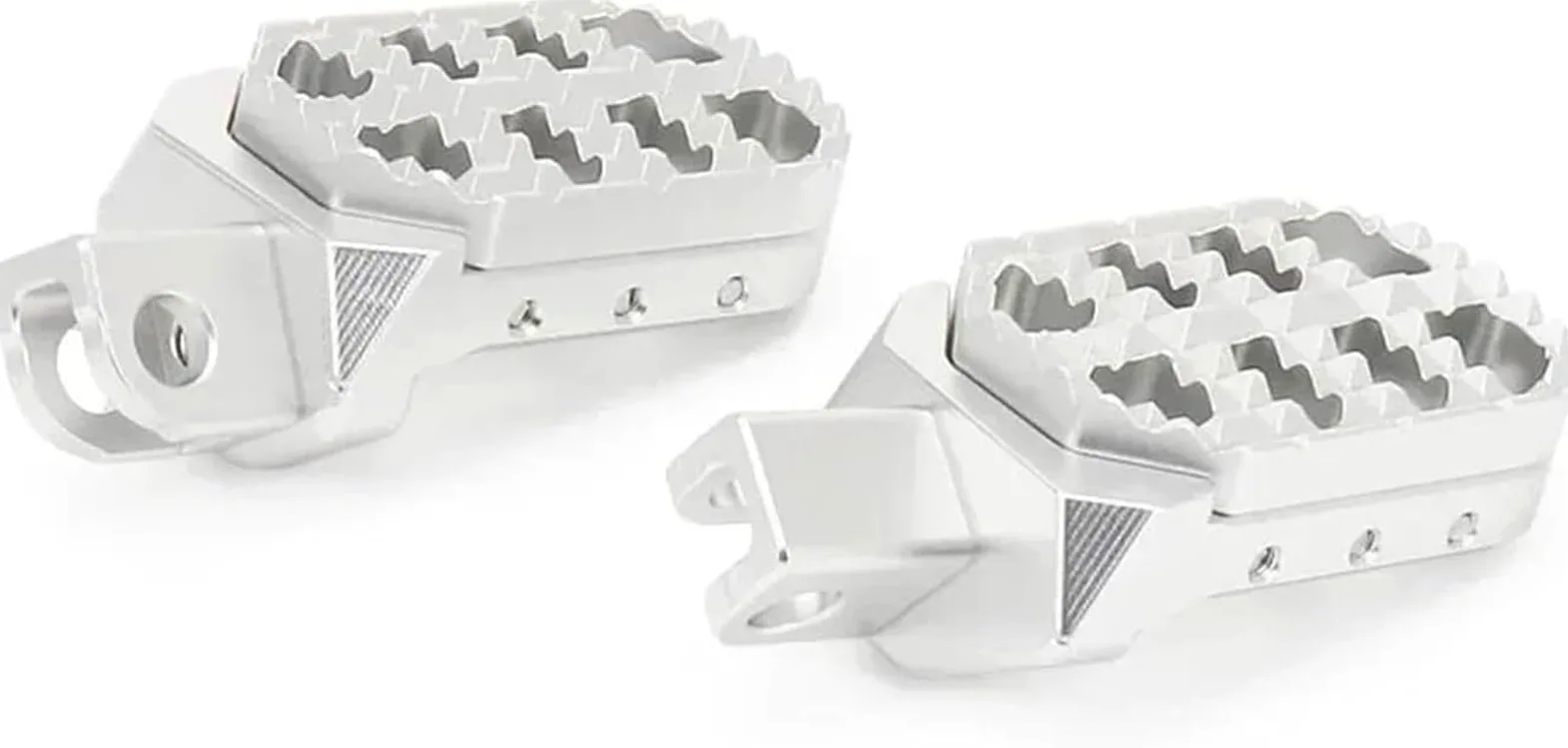 Estribos para moto Para pedal de Para moto Para CF para para CFMoto 800 MT Para 800MT(All Silver)
