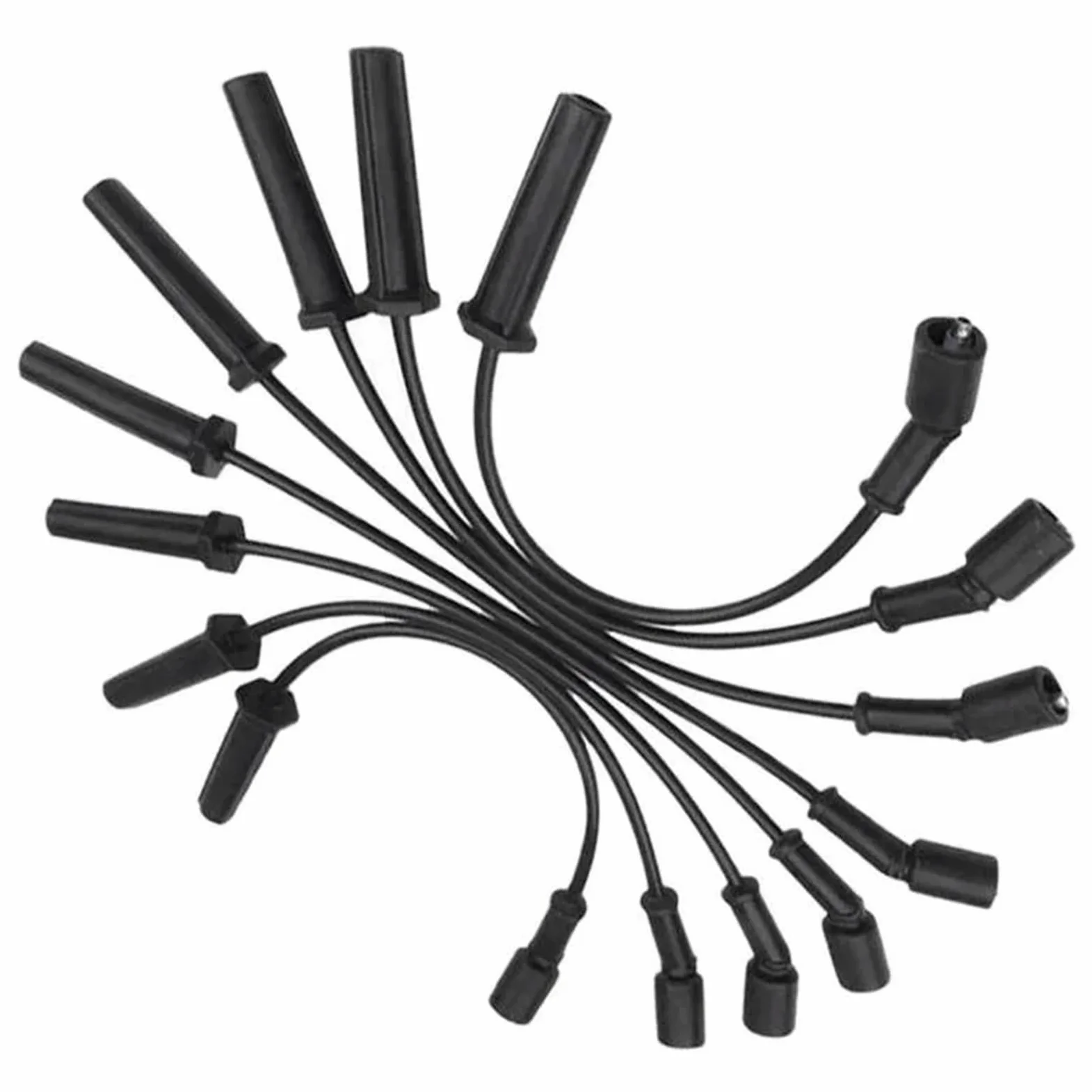 Bobina De Encendido Juego de cables bujía encendido para CADILLAC ESCALADE (2002-2006) y para GMC para HUMMER H2 (2003-2007) 88894394 reemplazo
