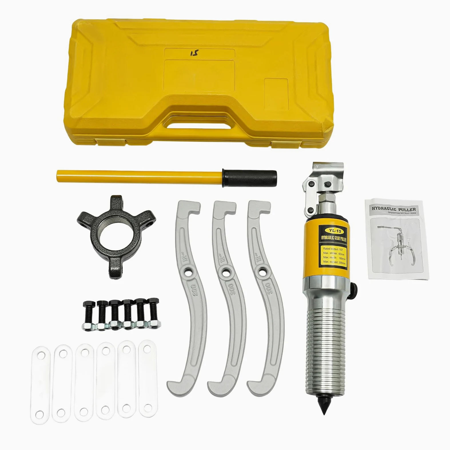 Extractor hidráulico de cubo de rueda, herramienta hidráulica, extractor de cojinetes hidráulicos, extractor de poleas, poleas hidráulicas, extractor de rueda dentada, extractor de engranajes, juego