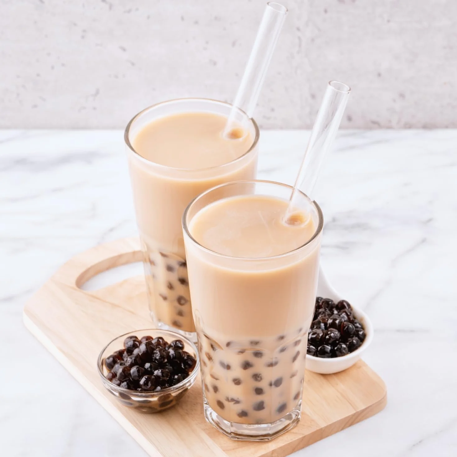 RICO Té de leche con burbujas y azúcar moreno 340 ML