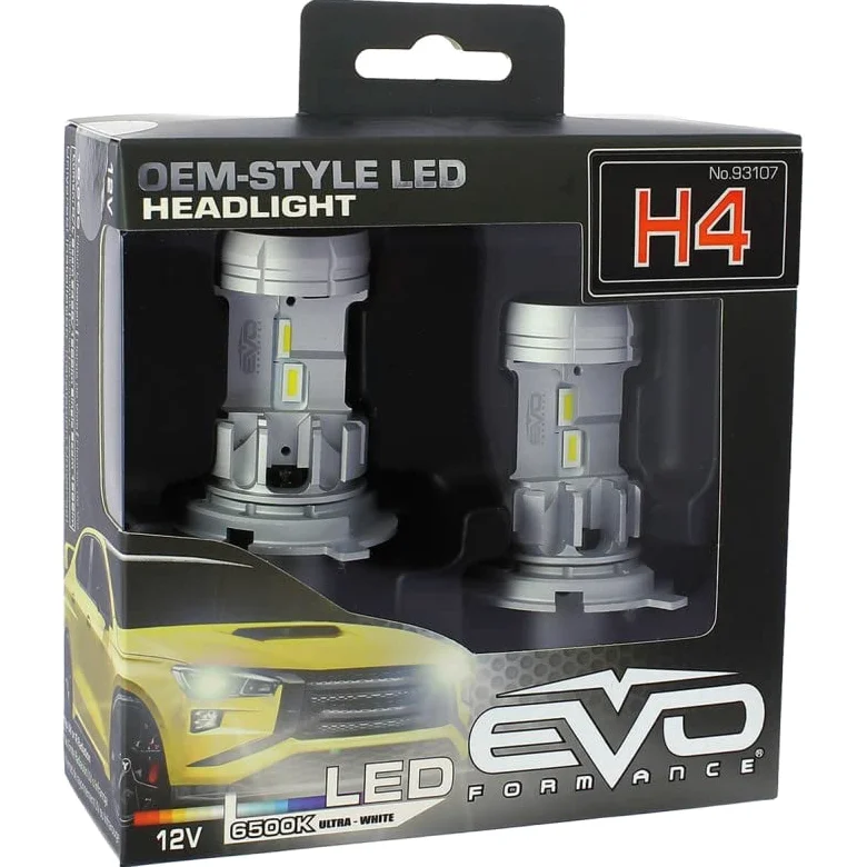 S SUMEX Bombillas H4 Led para Coche OEM Series 6500K 12/24V 3000 Lumens 10000 Horas de Duración