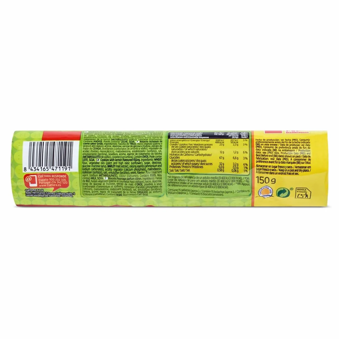 Bocaditos Limón 150g