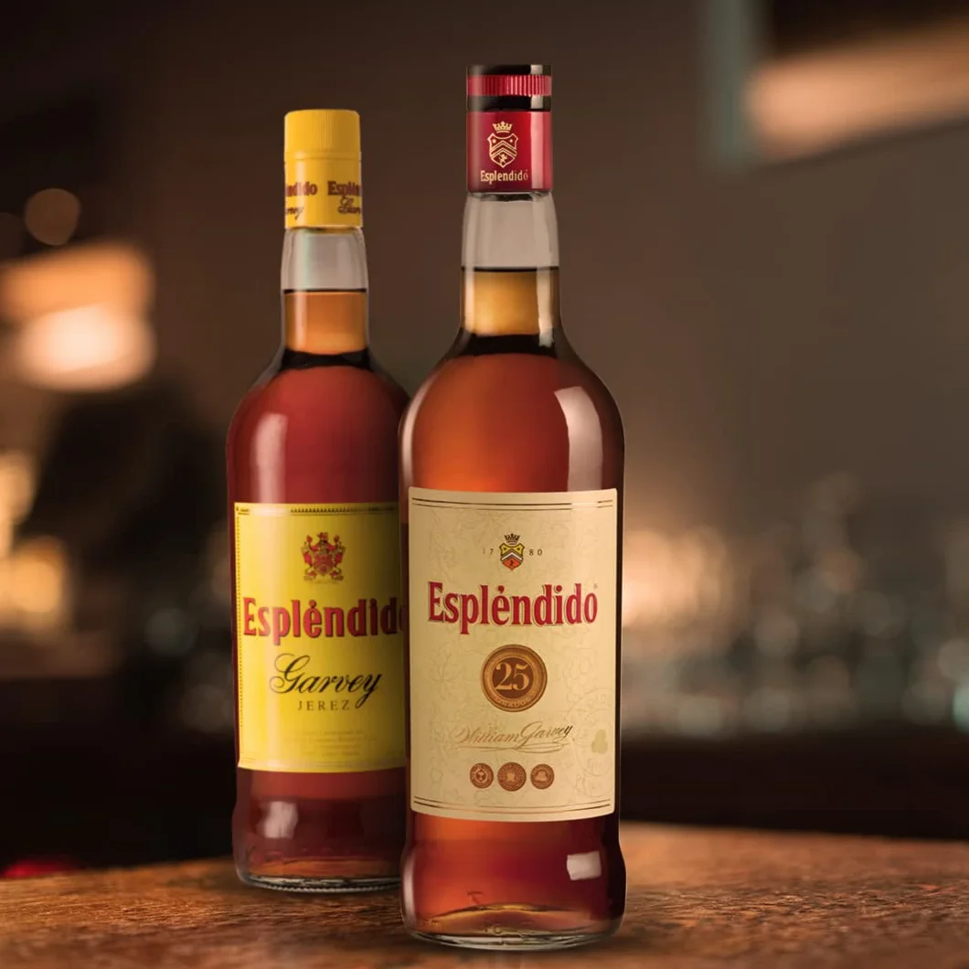 Brandy de Jerez ESPLÉNDIDO 30º 30% Vol 1L Bebida Espirituosa
