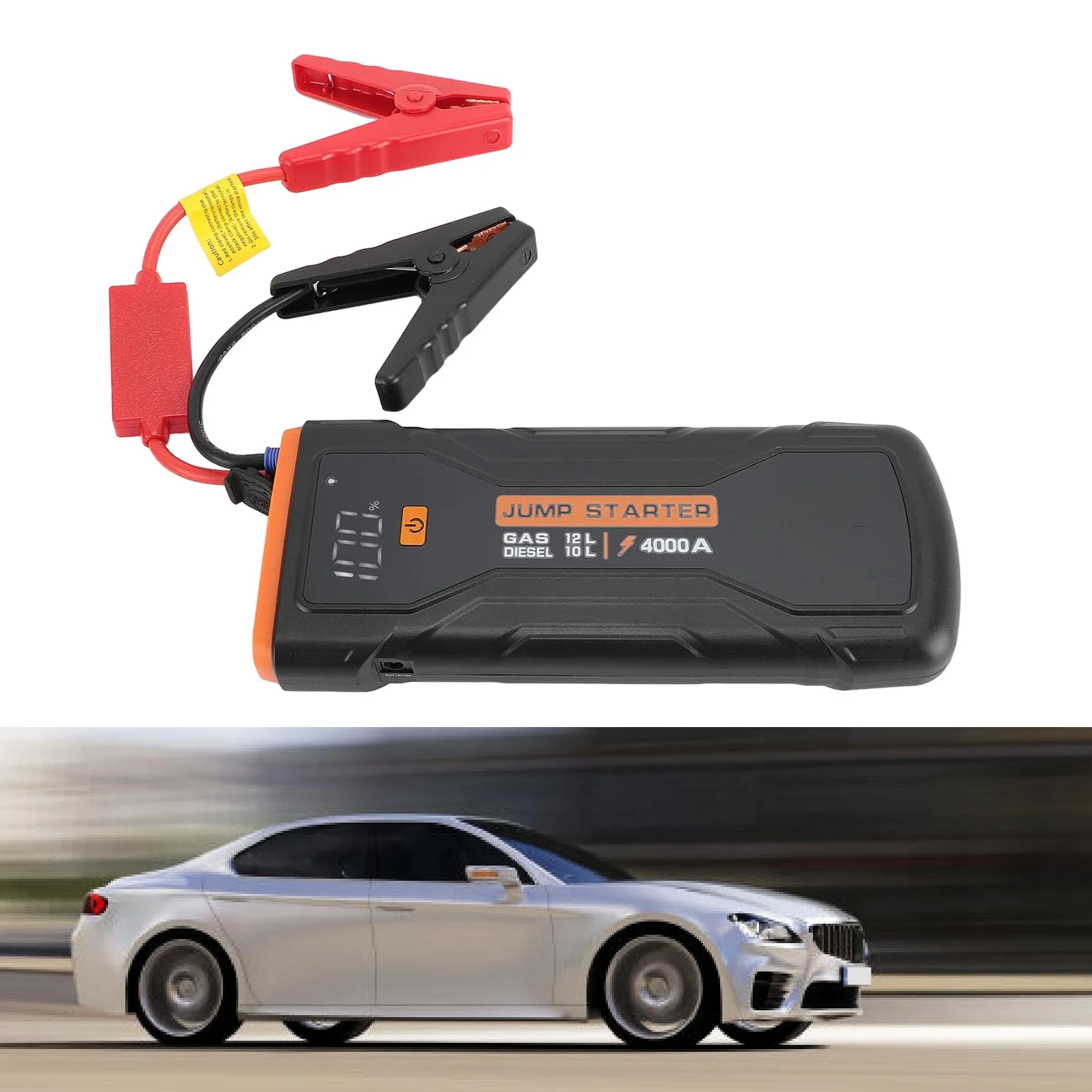 Generic Pack Battery Booster Pack, Jump Starter 2000a para Camiones
