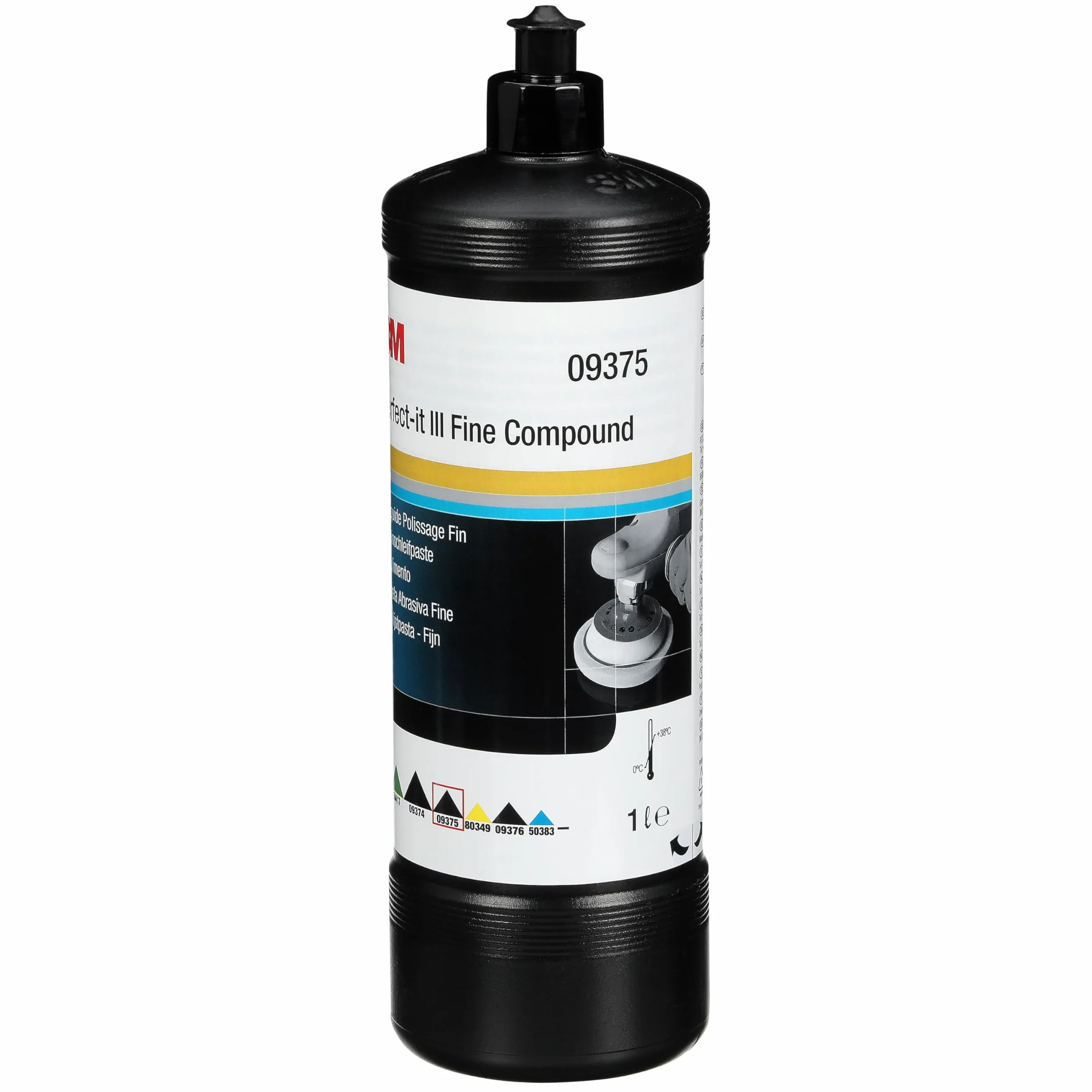 3M - Perfeccionarla III Pasta De Pulir 09375, 1 Litro