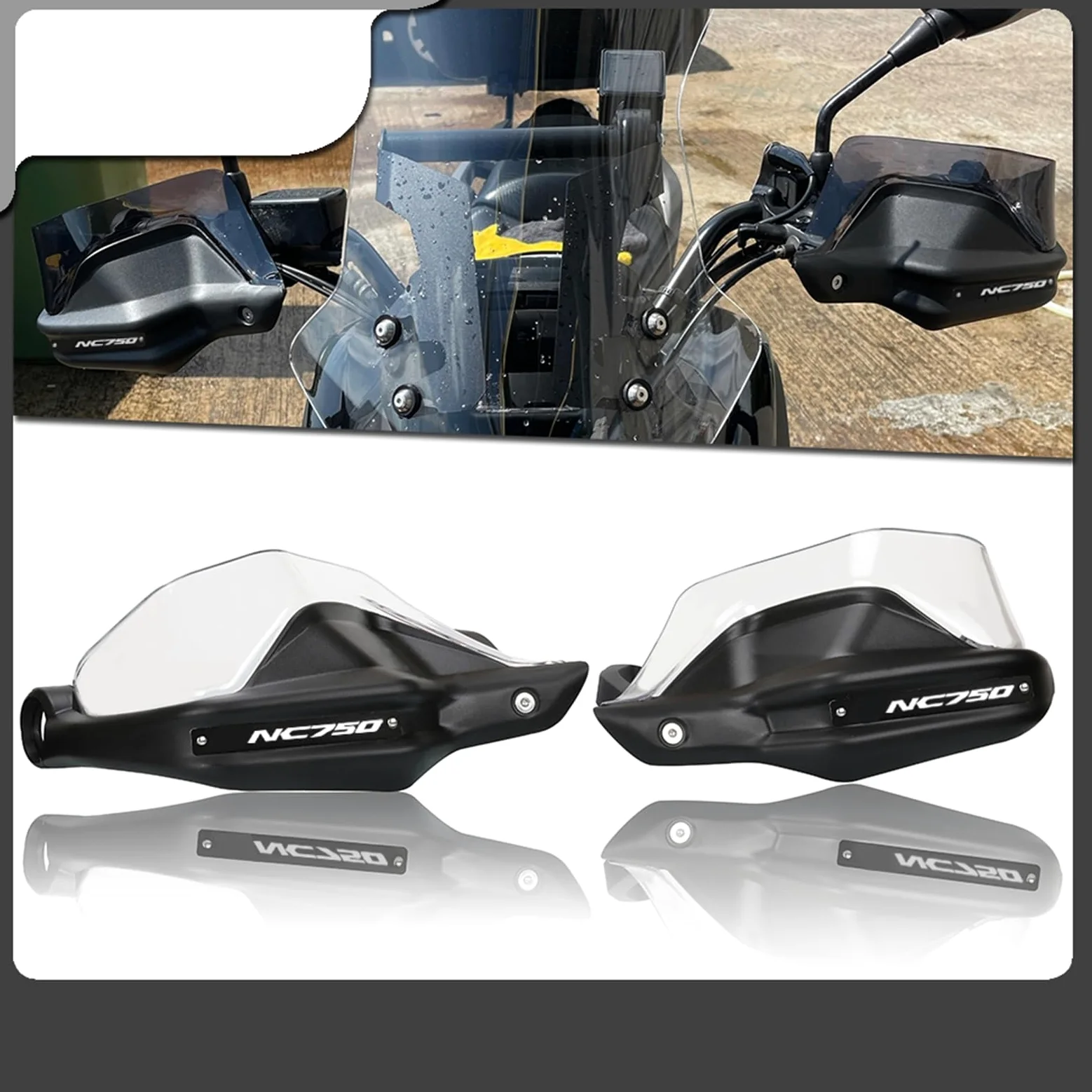 NC750X Paramanos NC750X Para Motocicleta Para H&onda NC700 X NC750X 2014-2021 2015 16 17 2018 2019 2020 Accesorios De Motocicleta Protectores De Mano Para Manillar Accesorios ( Color : A3 NC750 )