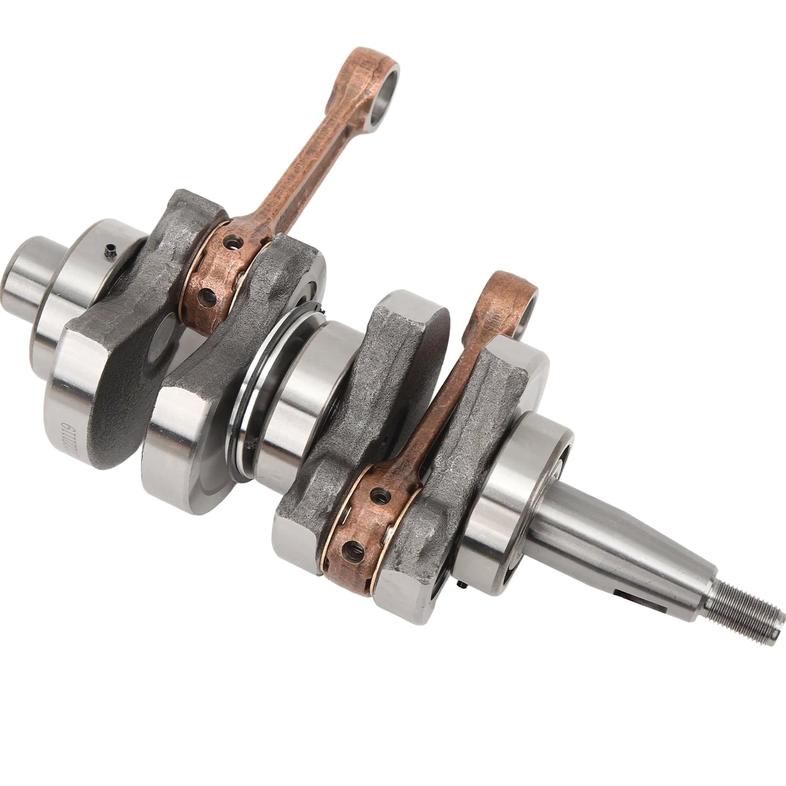 Cigüeñal Asamblea prueba precisión motor cigüeñal para fuera de borda 2 tiempos 9.9 15 motor aleación metal reemplazo directo