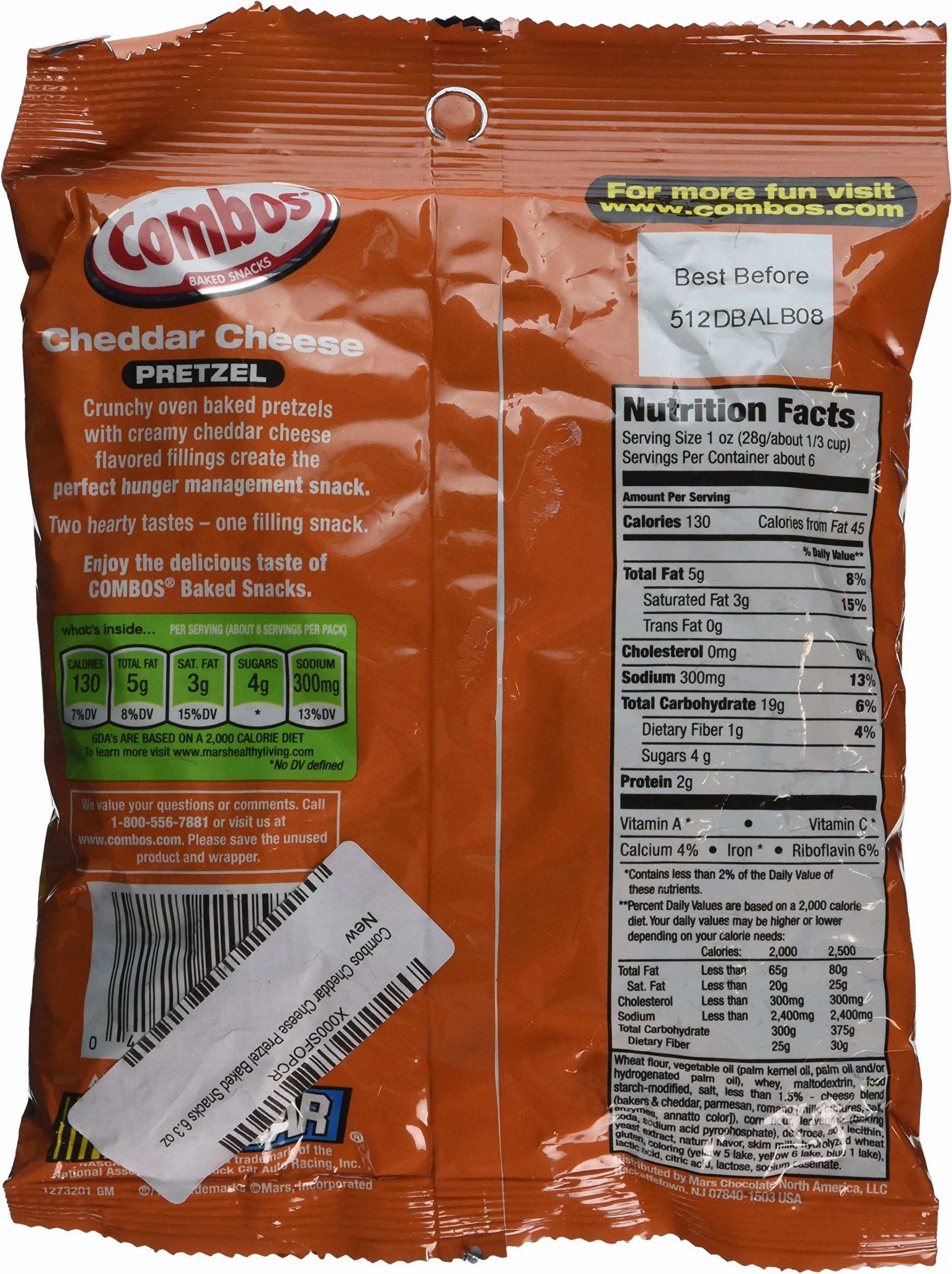PRTZL Cheddar Food Combos