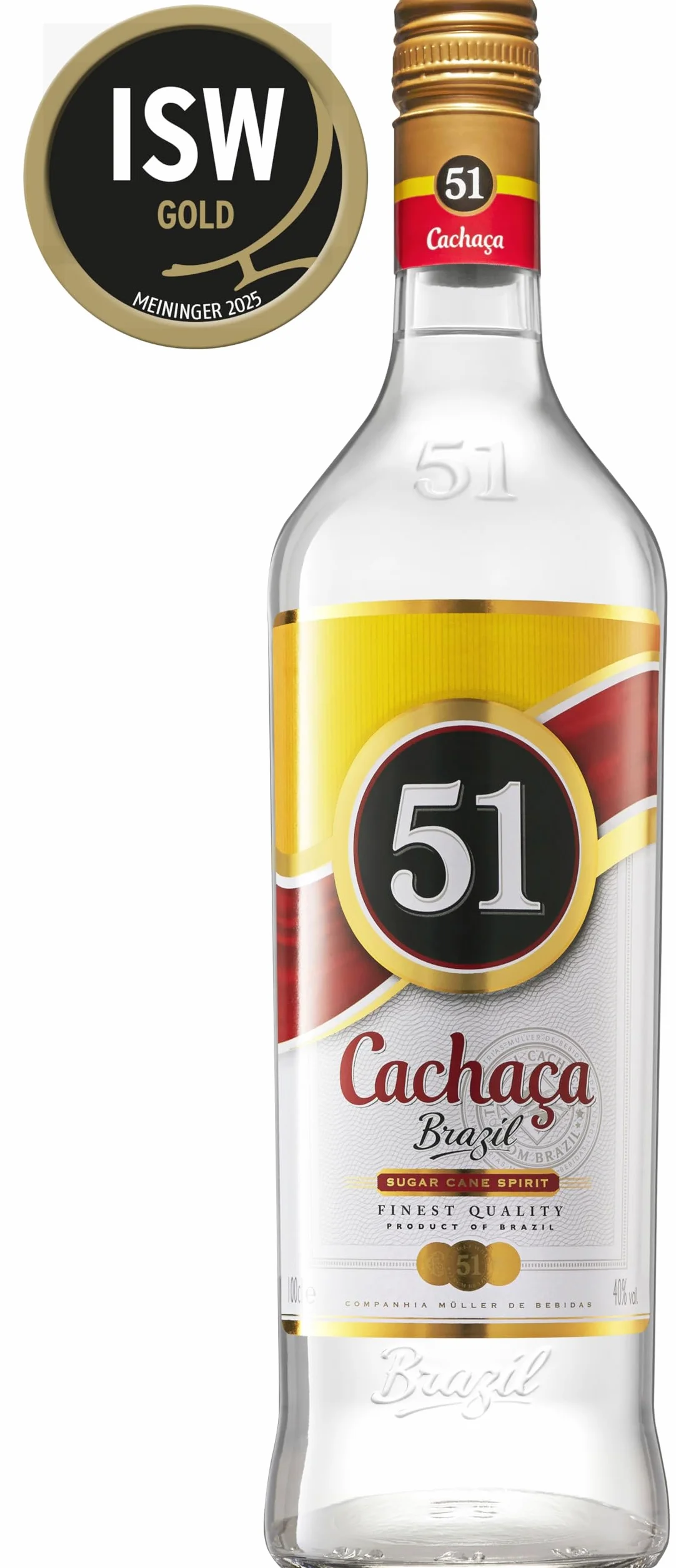 Cachaca Aguardiente de Caña de Azùcar 1L