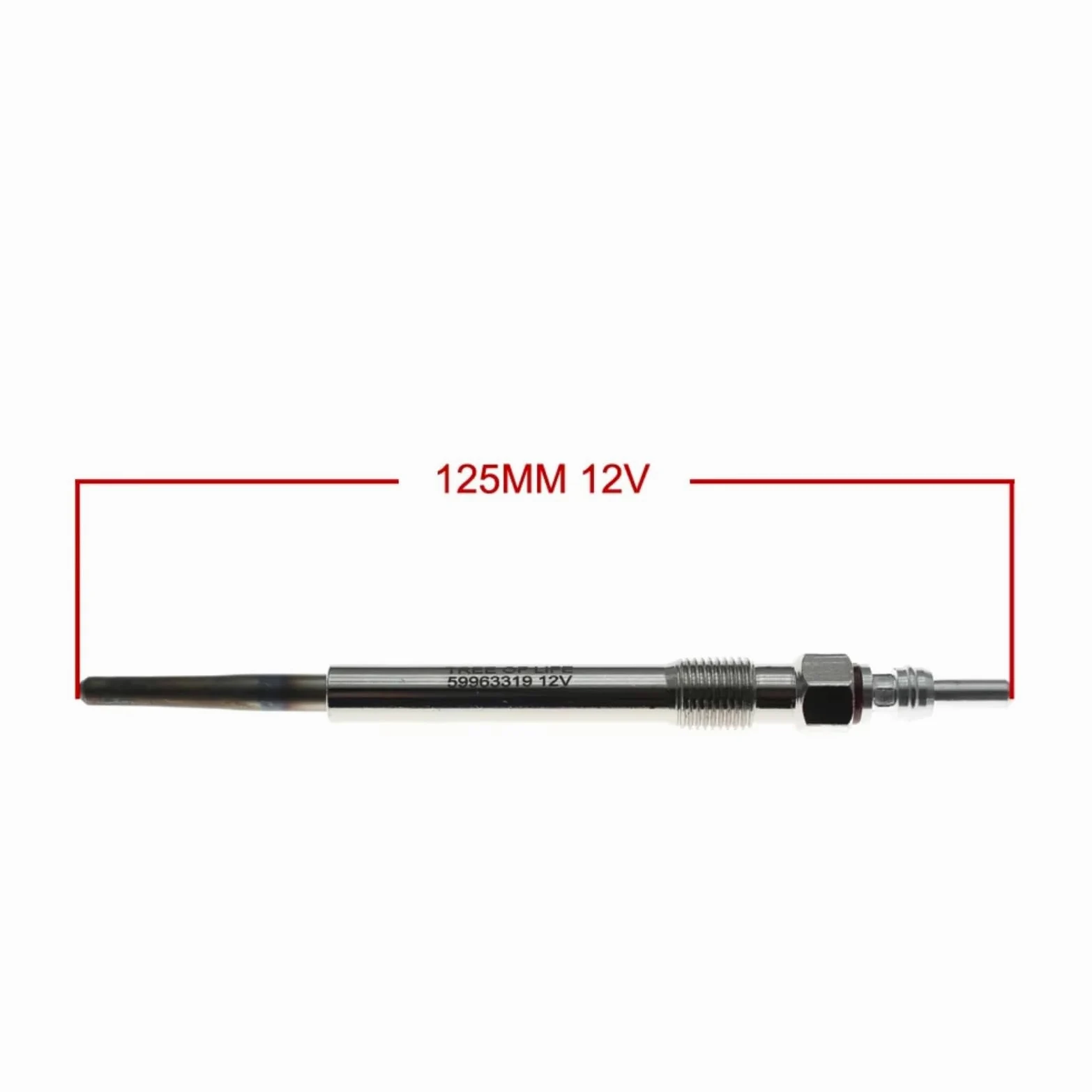 Compatible Con Skoda Para Superb 2.5TDI 2001 2002 2003 2004 2005 2006 2007 2008 Calentador Doble Núcleo Bujías Precalentamiento Diésel 059963319A Bujía De Calentamiento | 6pcs