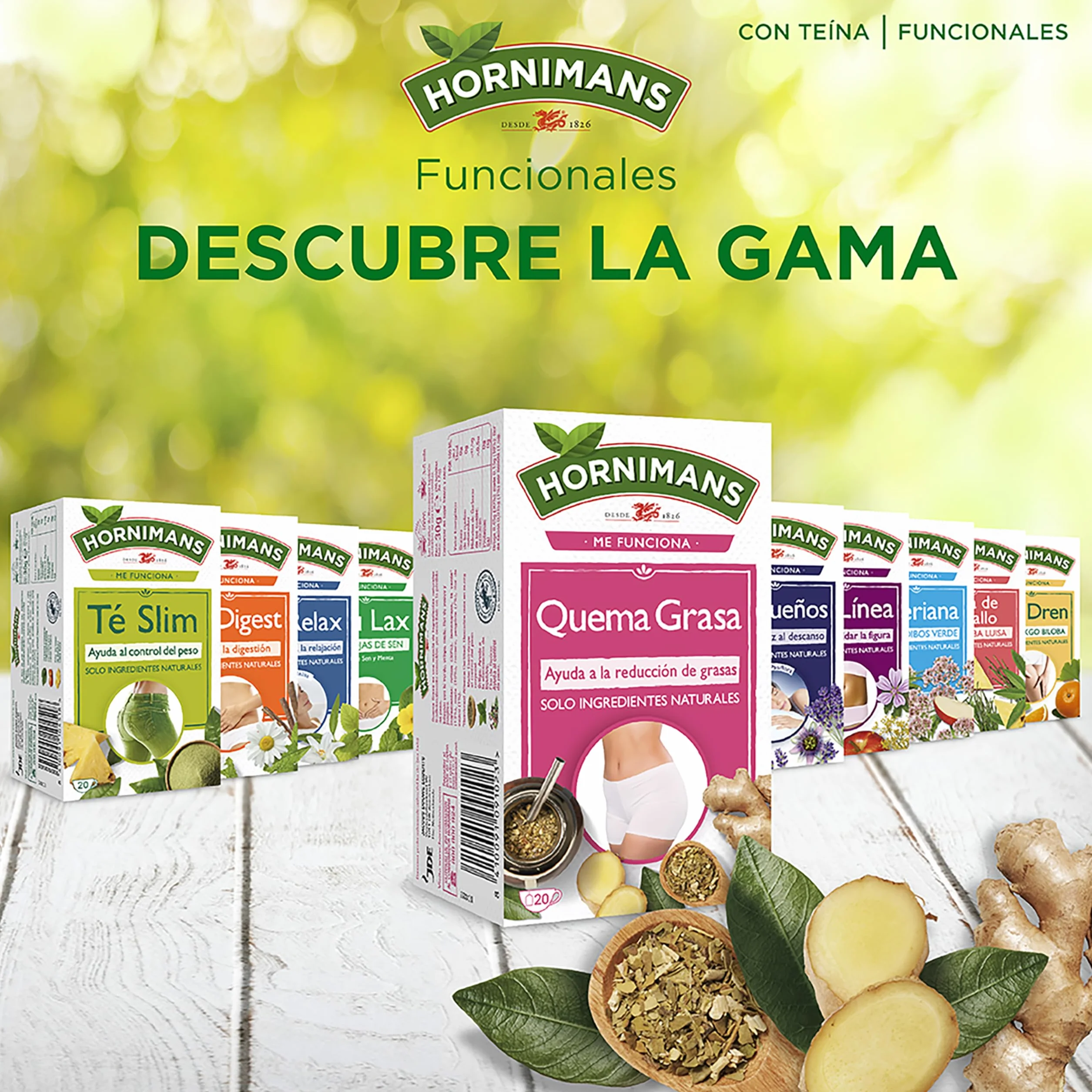 Hornimans Infusión Quemagrasa 20 Bolsitas