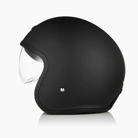 ORIGINE Casco Moto Jet Scooter Casco con Visera Homologado ECE 2206